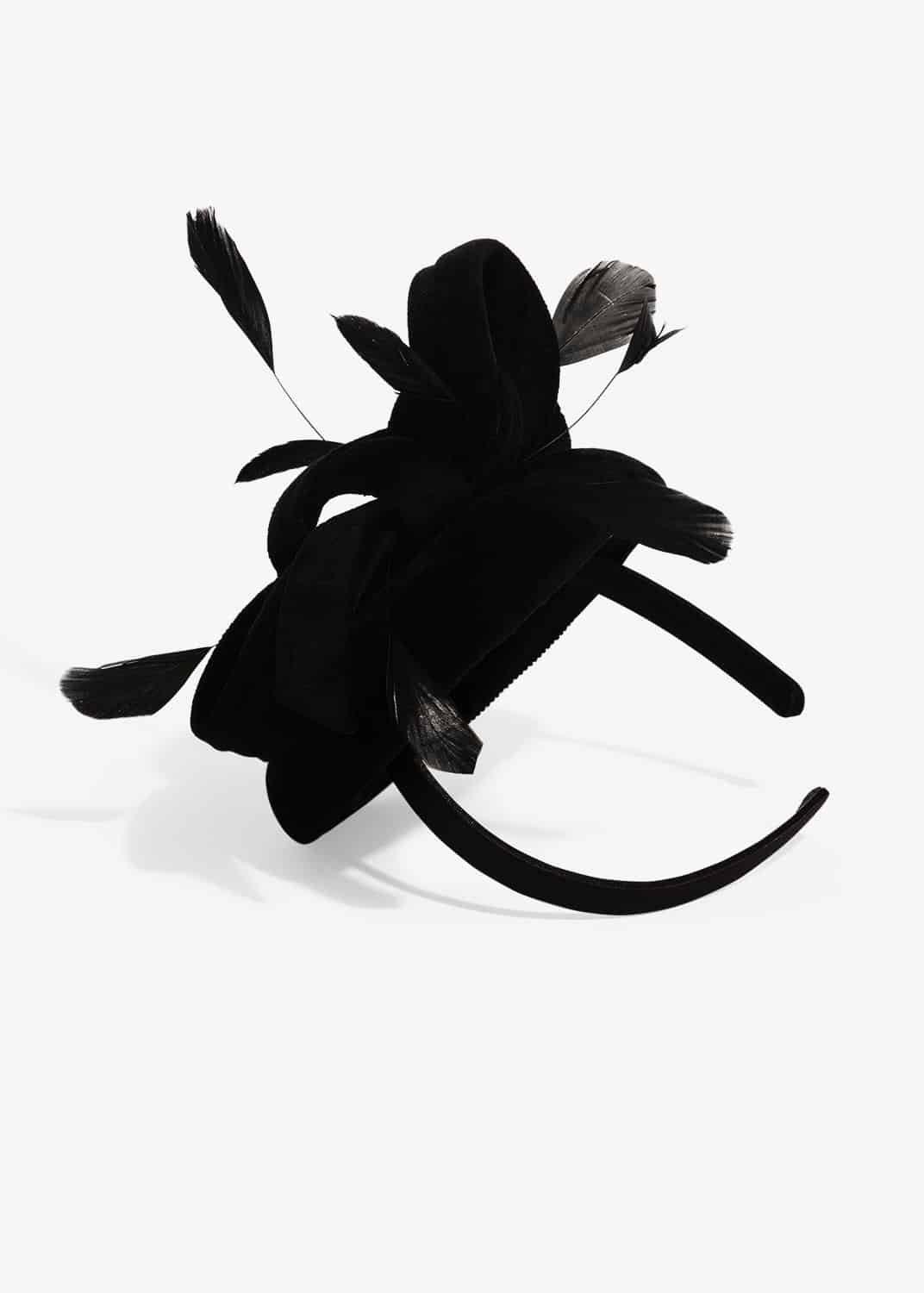 Peri Velvet Pillbox Fascinator