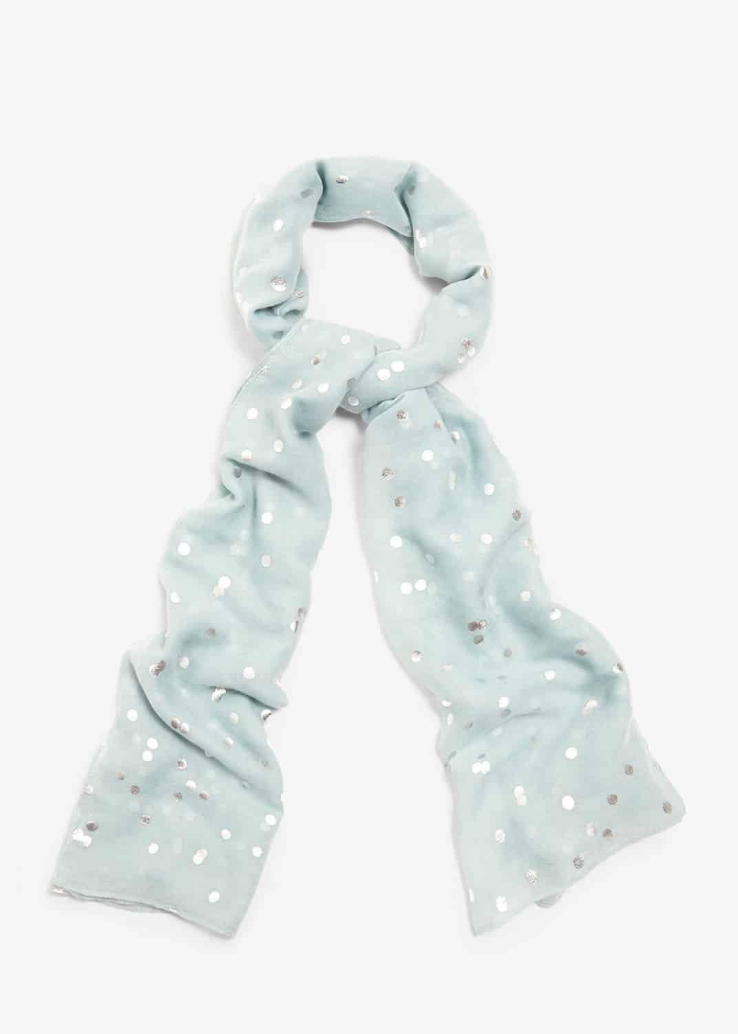 Neave Foil Spot Scarf