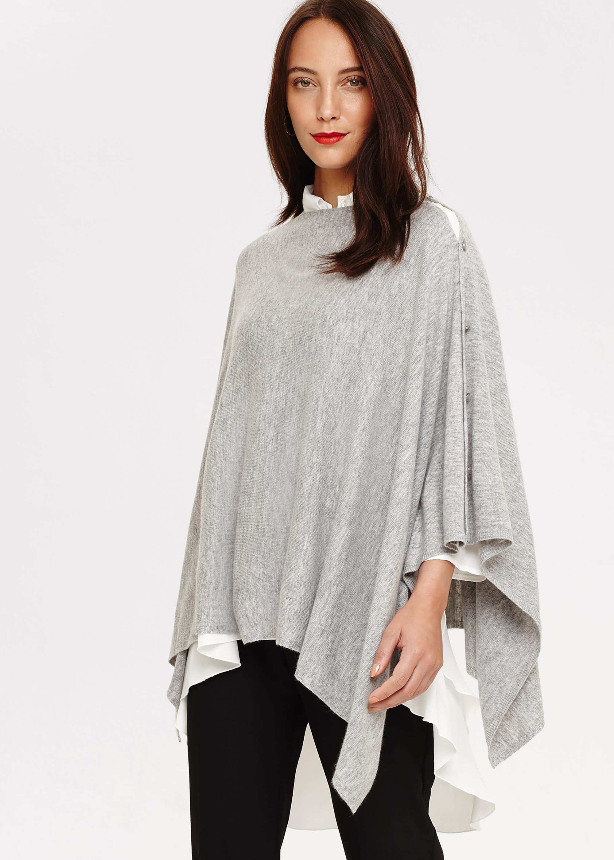 Noa Cashmere Blend Poncho