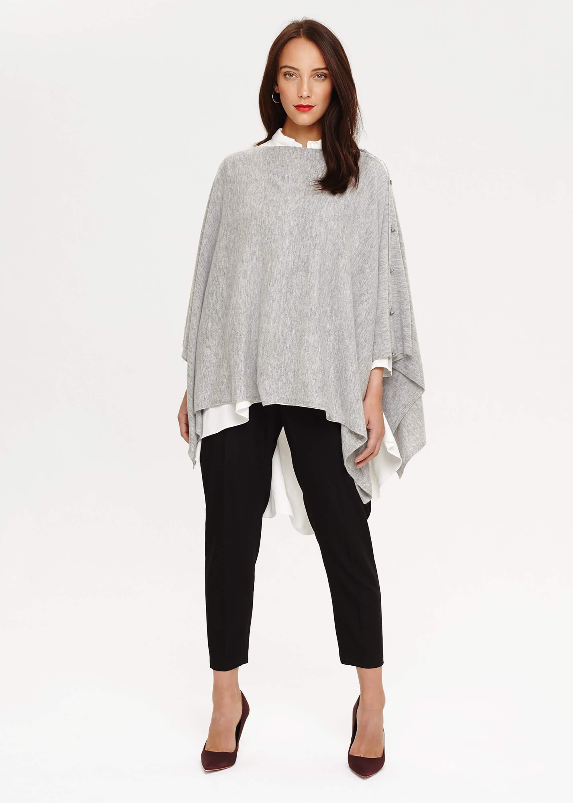 Noa Cashmere Blend Poncho