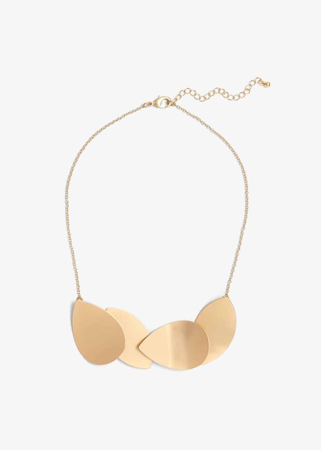 Velma Petal Detail Short Necklace