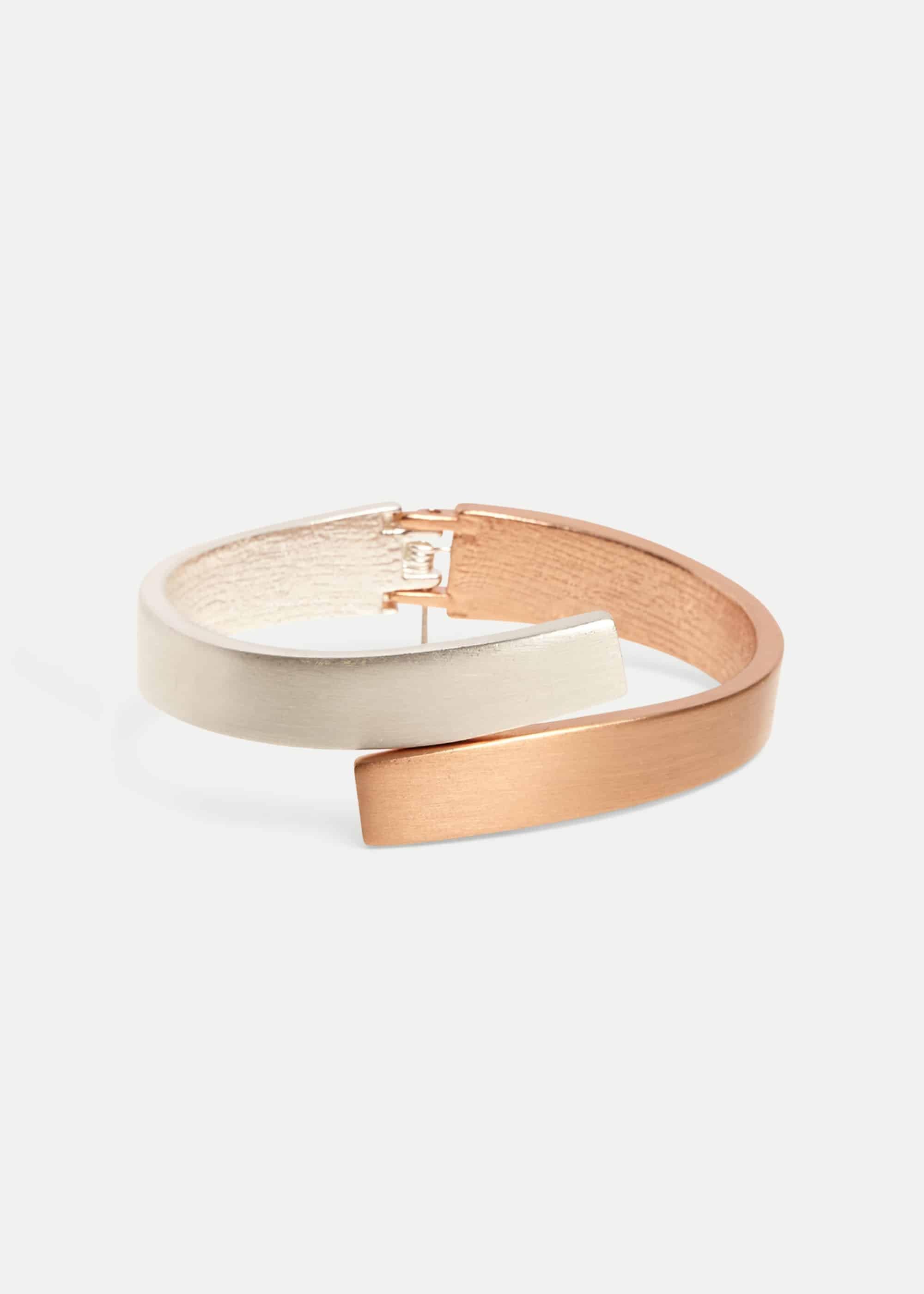 Viviana Cross Front Cuff Bracelet