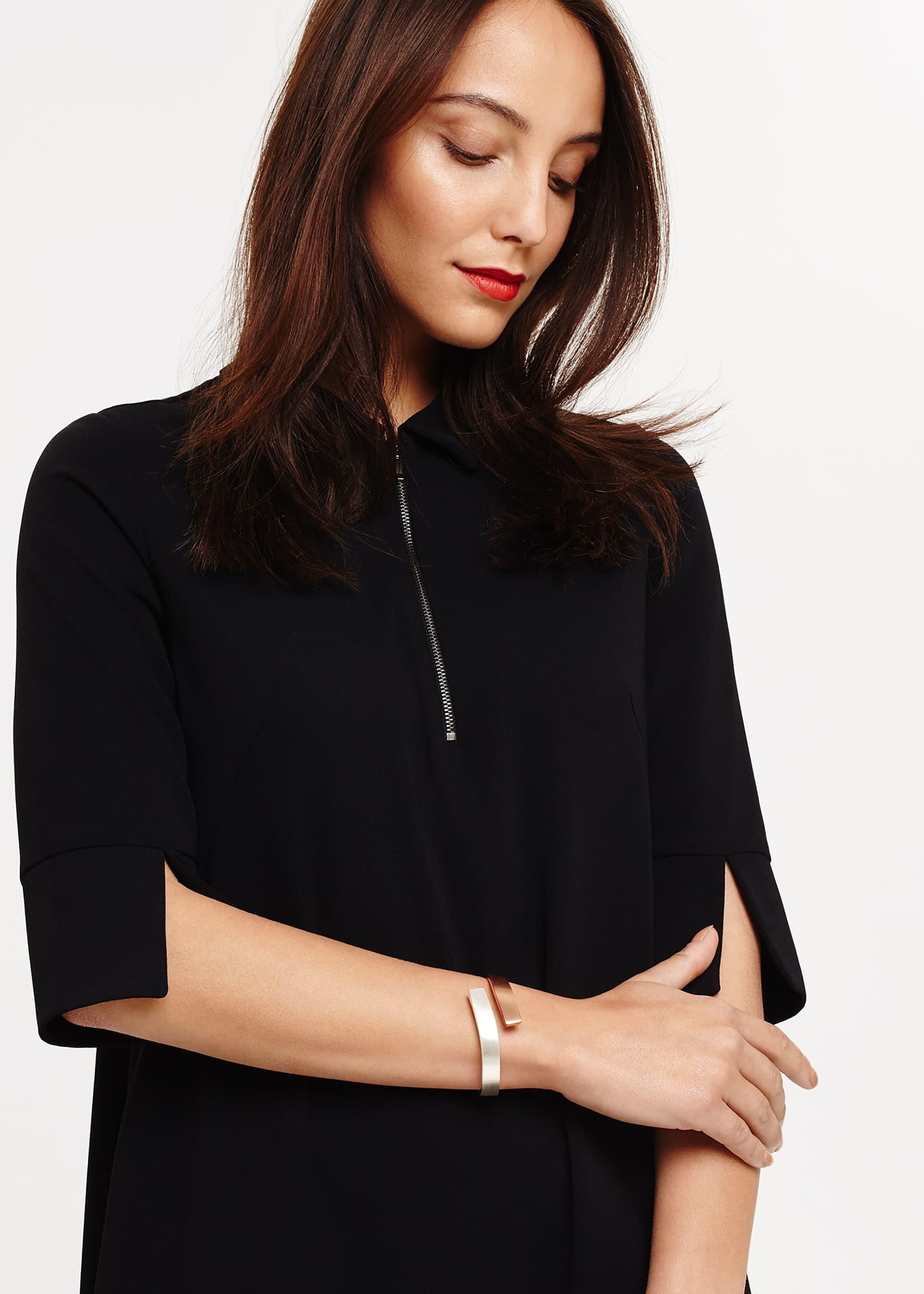 Viviana Cross Front Cuff Bracelet