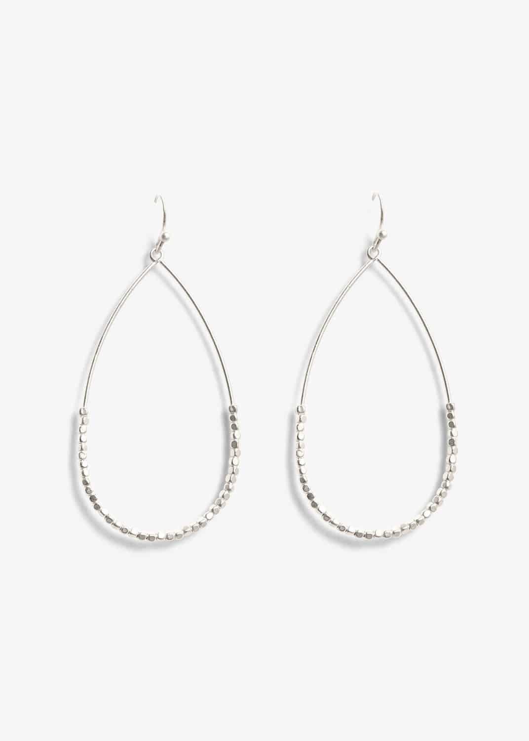 Daria Beaded Teardrop Earrings