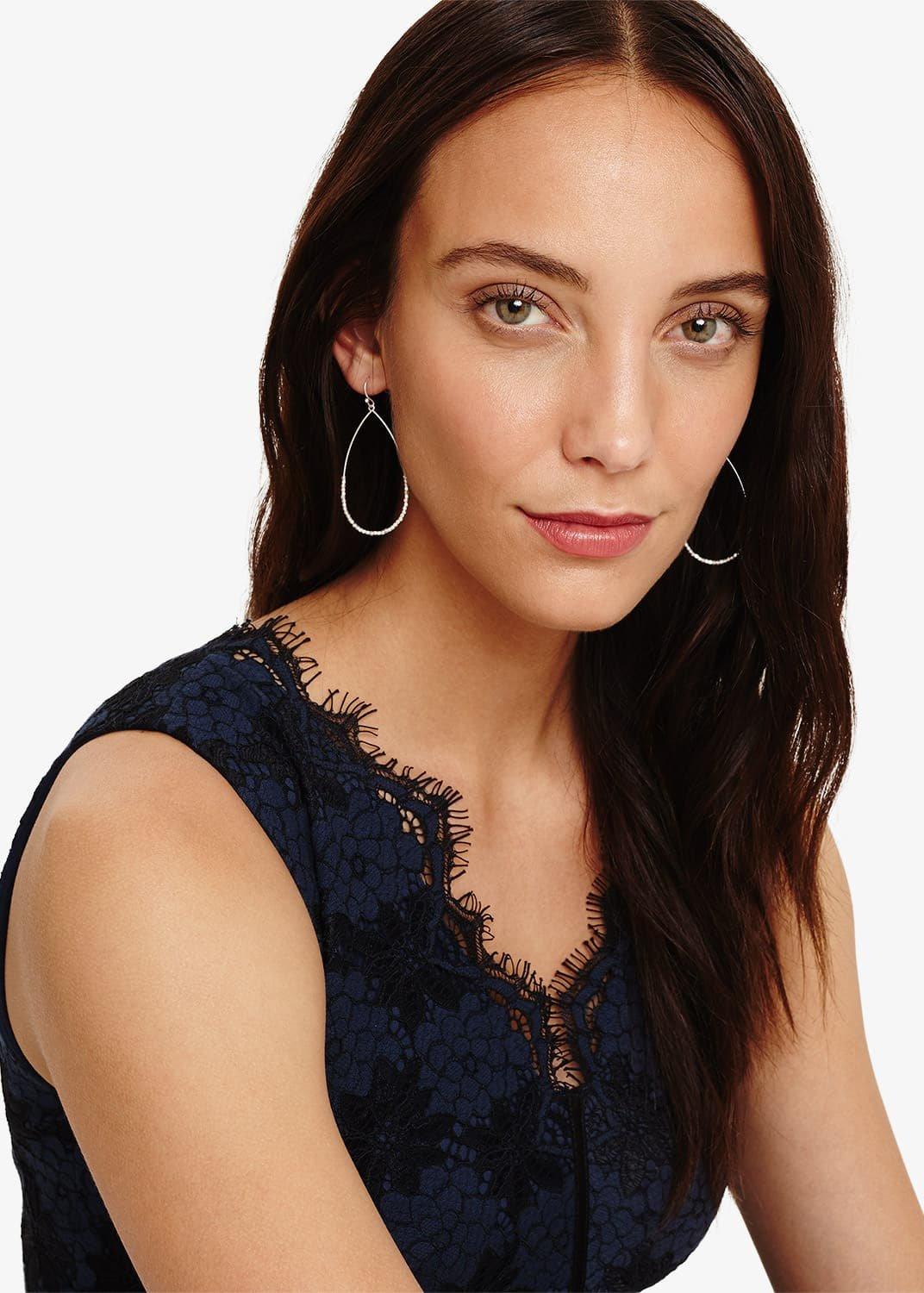 Daria Beaded Teardrop Earrings