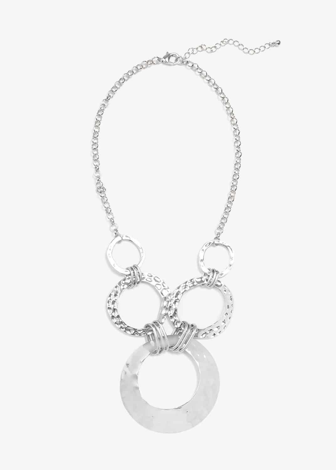 Adele Linked Ring Short Necklace