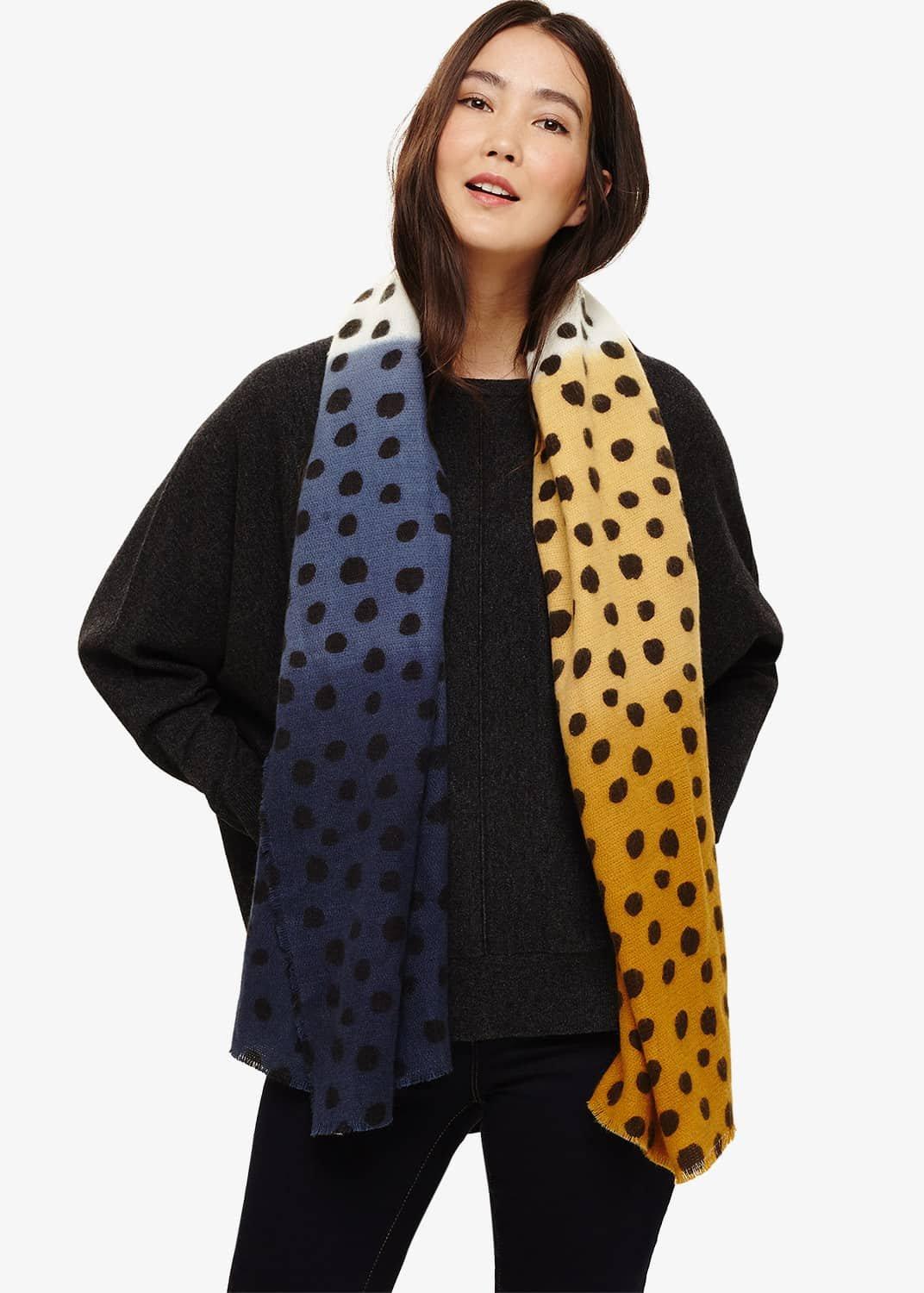 Kalyn Multicolour Spot Scarf