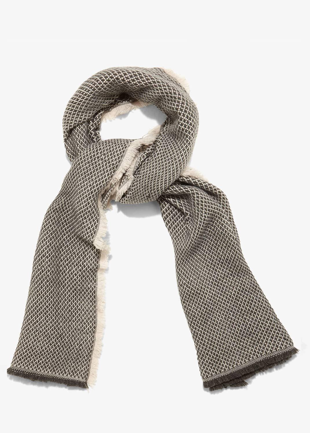 Rochelle Mono Textured Scarf