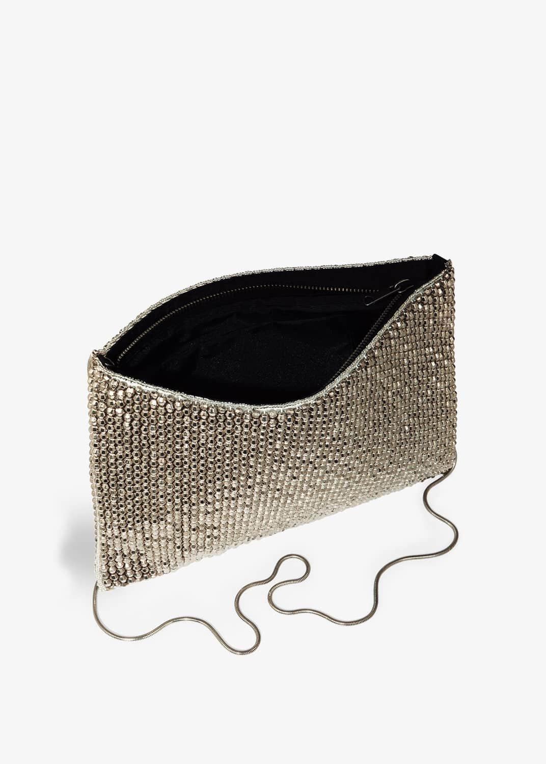 Luna Beaded Clutch Bag