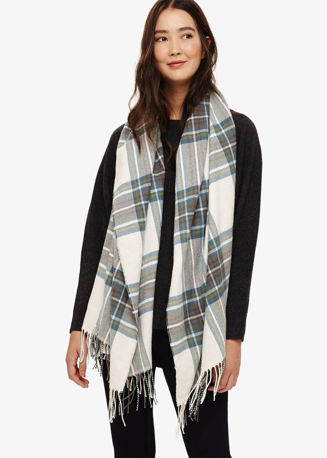 Aurelia Check Scarf