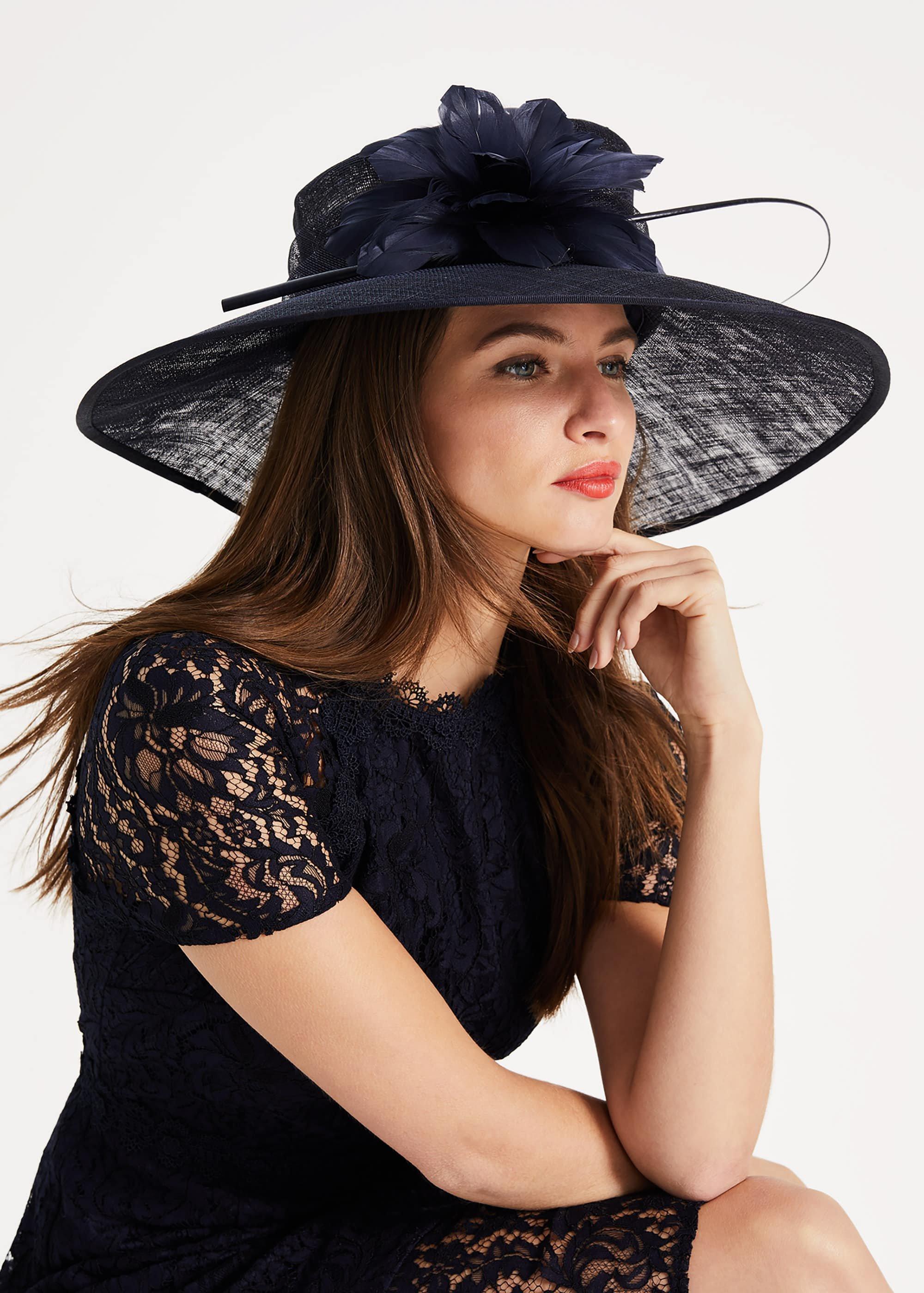 Susanna Flower Trim Hat