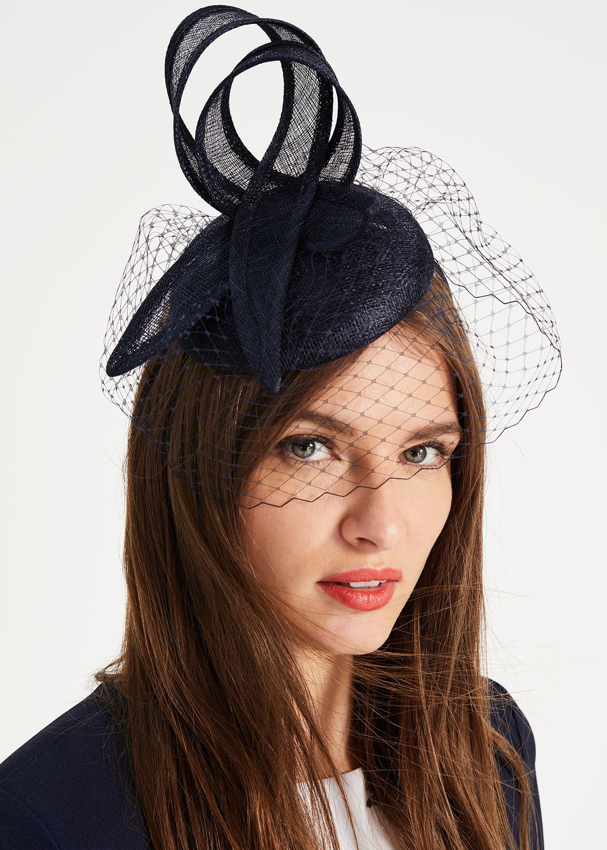 Hollie Veiled Pillbox Fascinator
