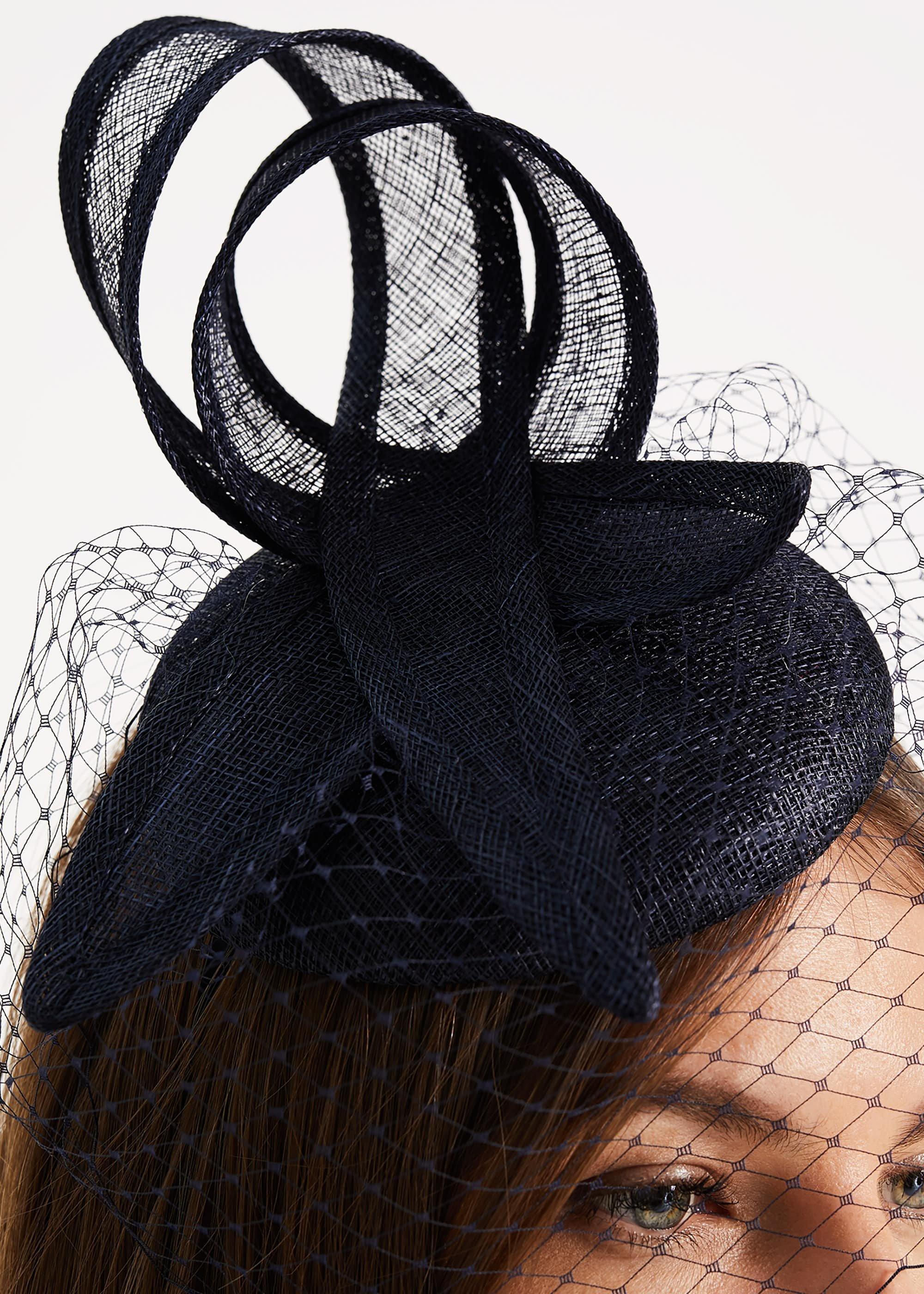 Hollie Veiled Pillbox Fascinator