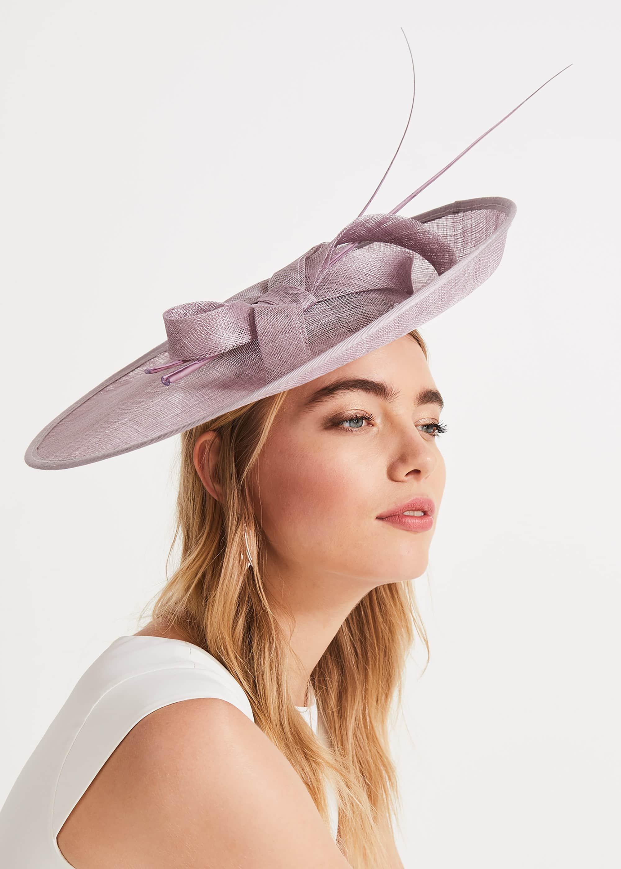 Eden Large Disc Bow Fascinator