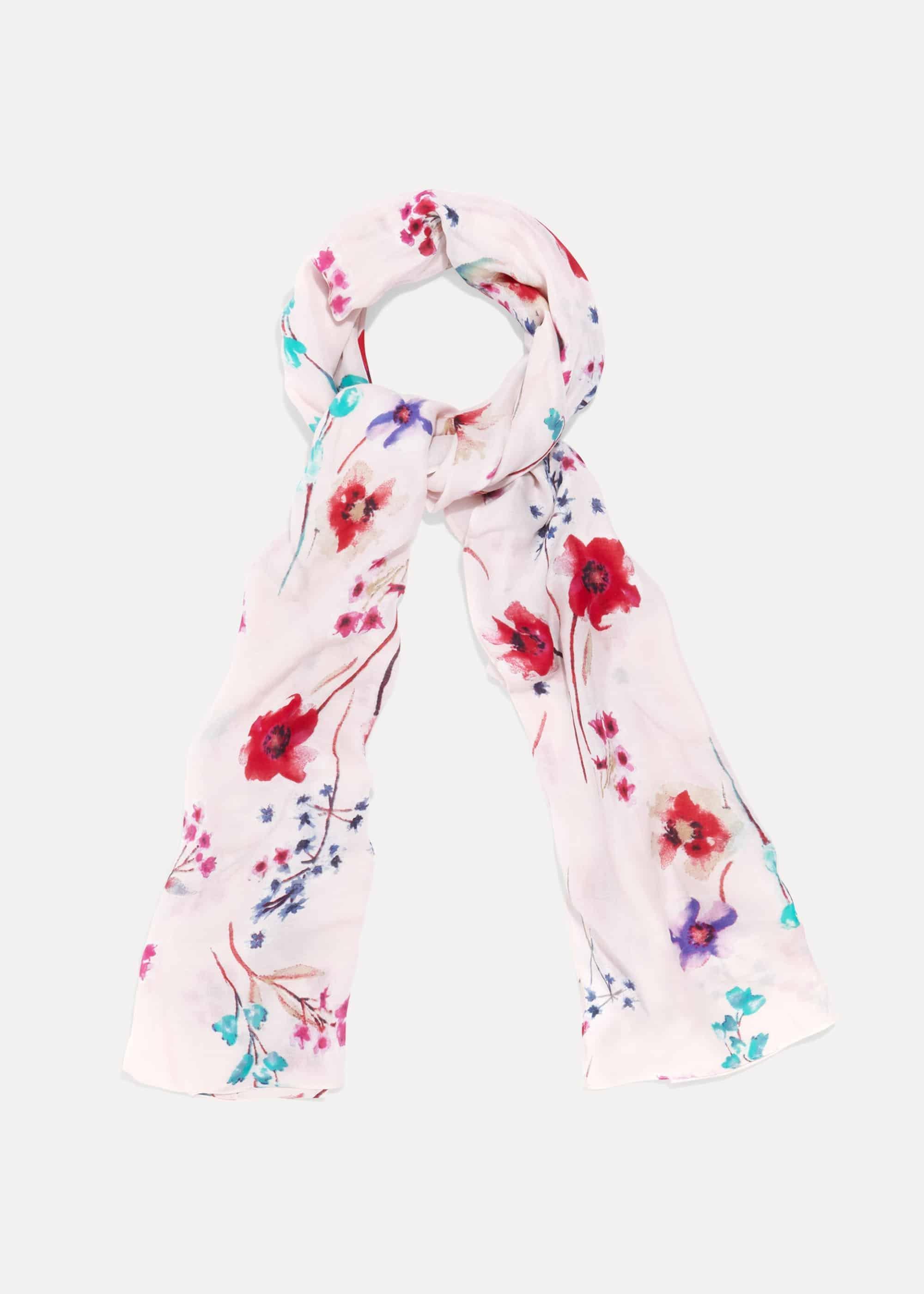 Zariah Floral Print Scarf
