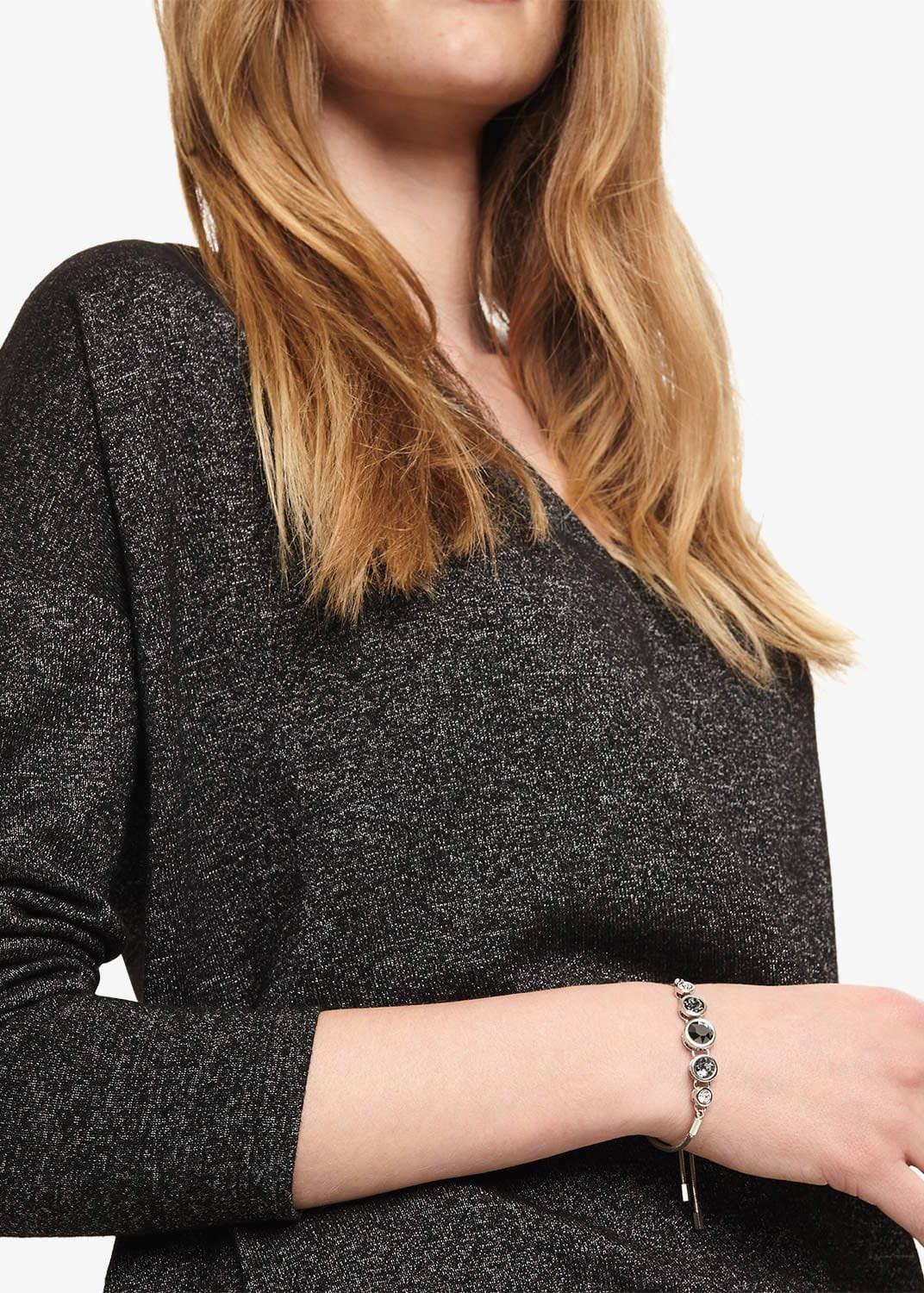 Peyton Swarovski Toggle Bracelet