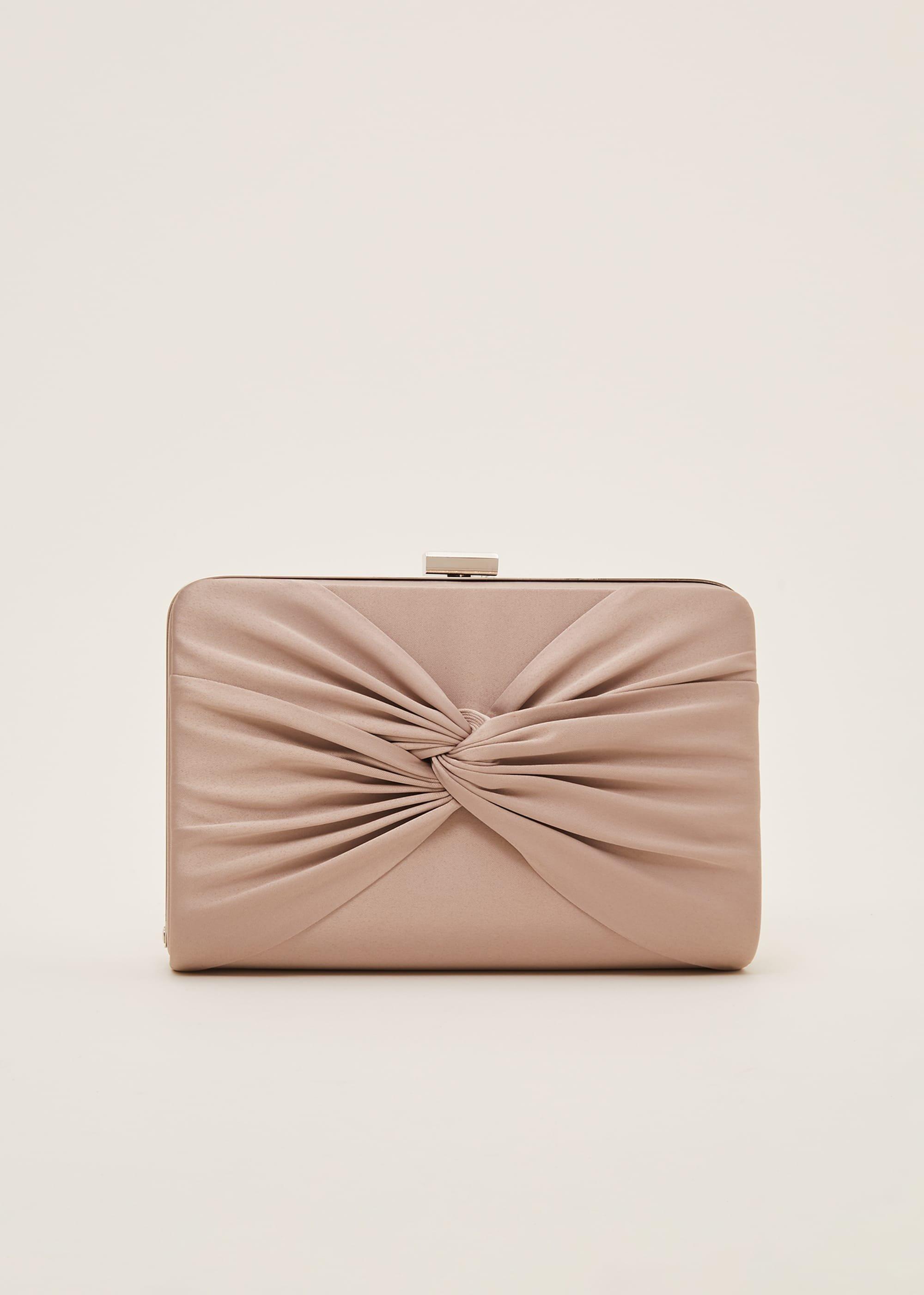 Kendall Satin Clutch Bag