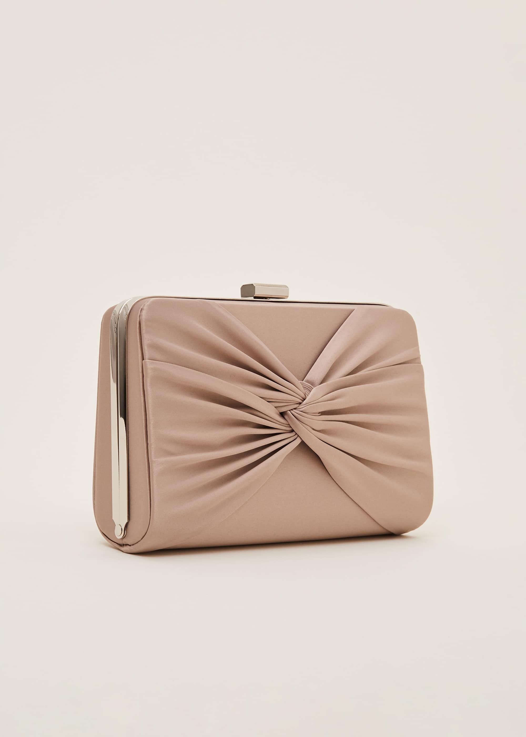 Kendall Satin Clutch Bag