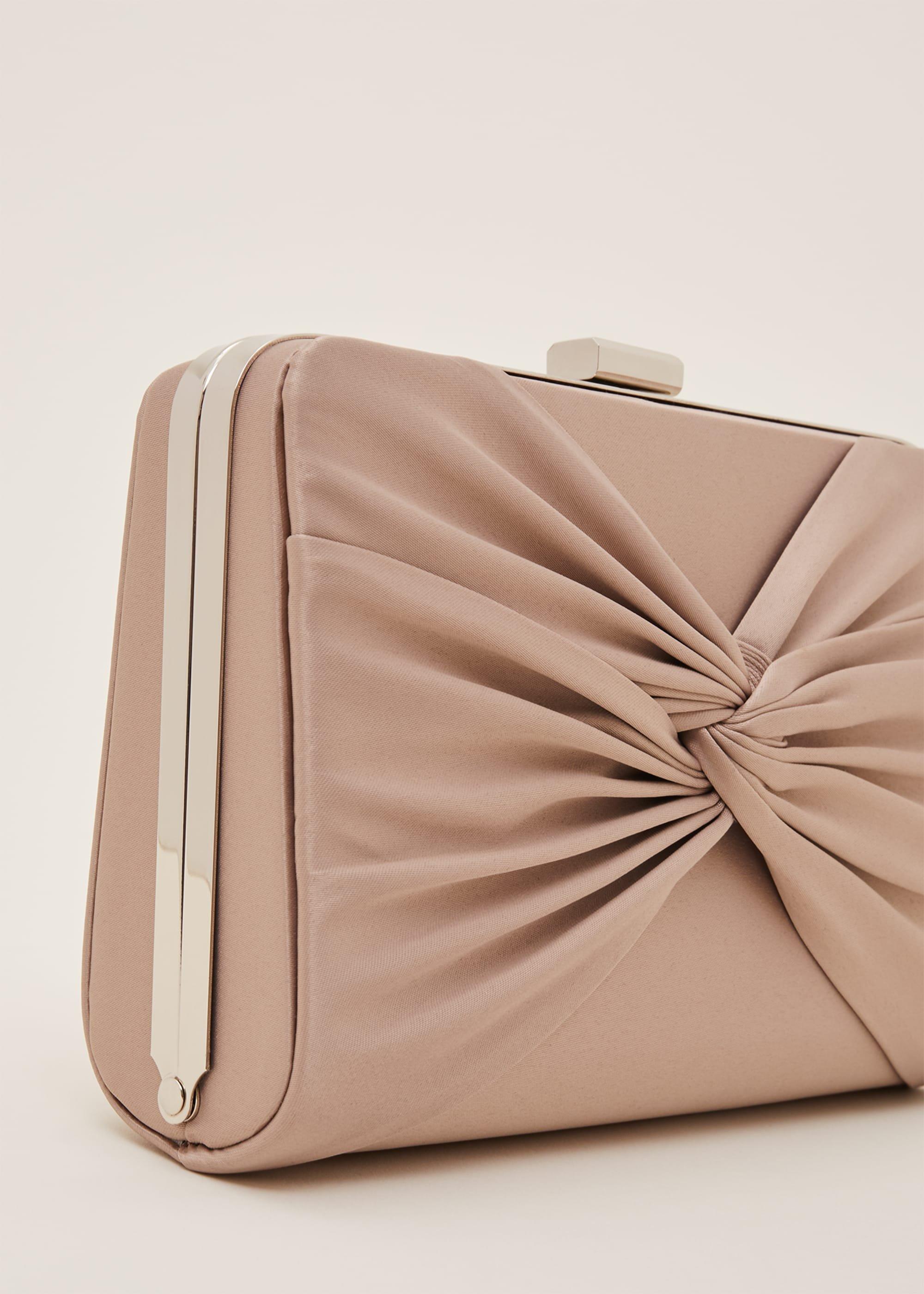 Kendall Satin Clutch Bag