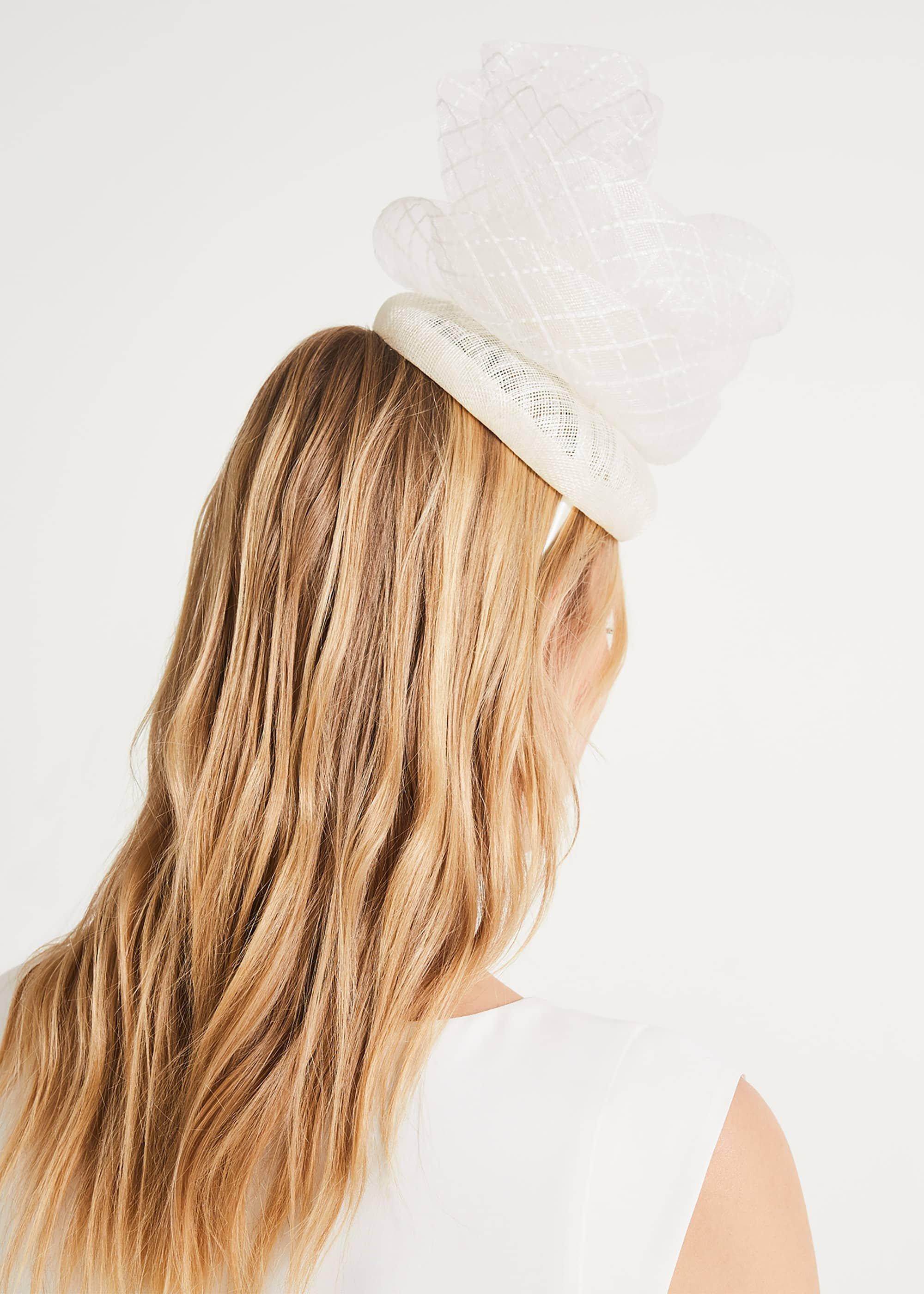 Betsy Lace Top Pillbox Fascinator