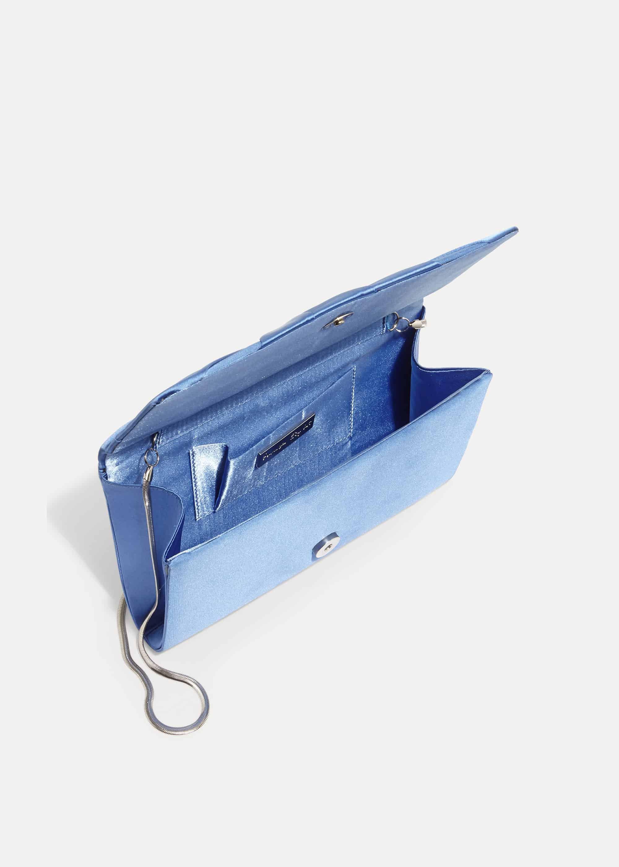 Gemma Satin Clutch Bag