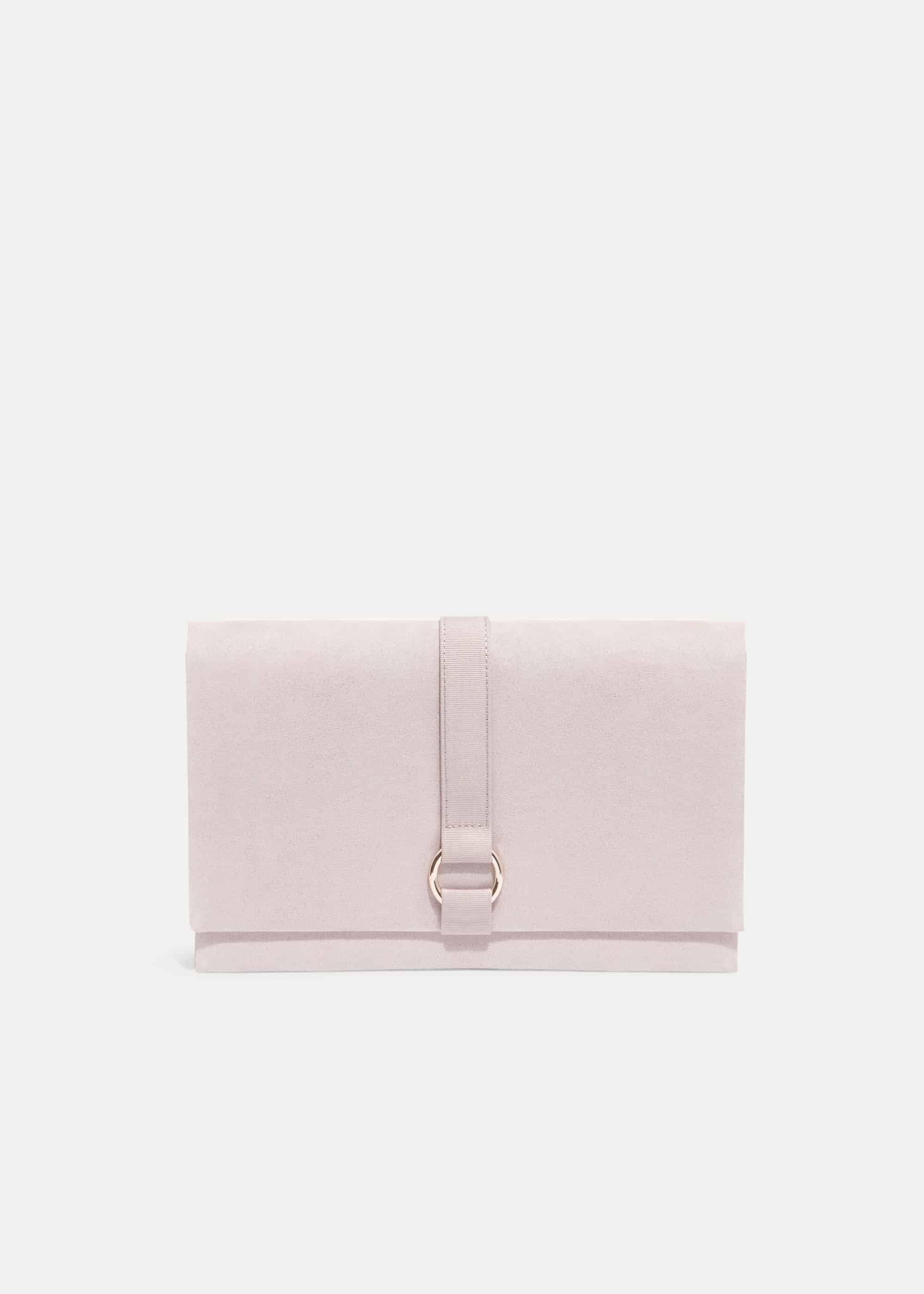 Giselle Grosgrain Trim Clutch