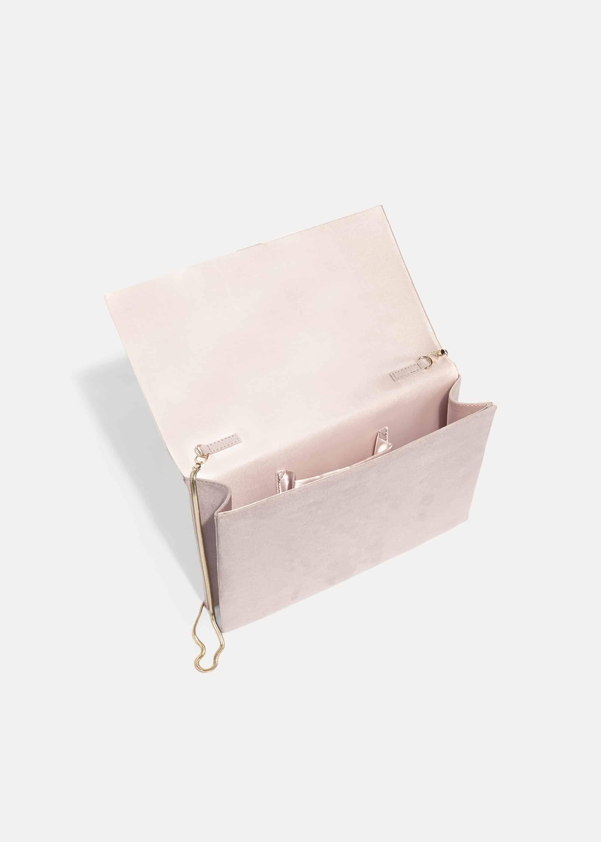 Giselle Grosgrain Trim Clutch