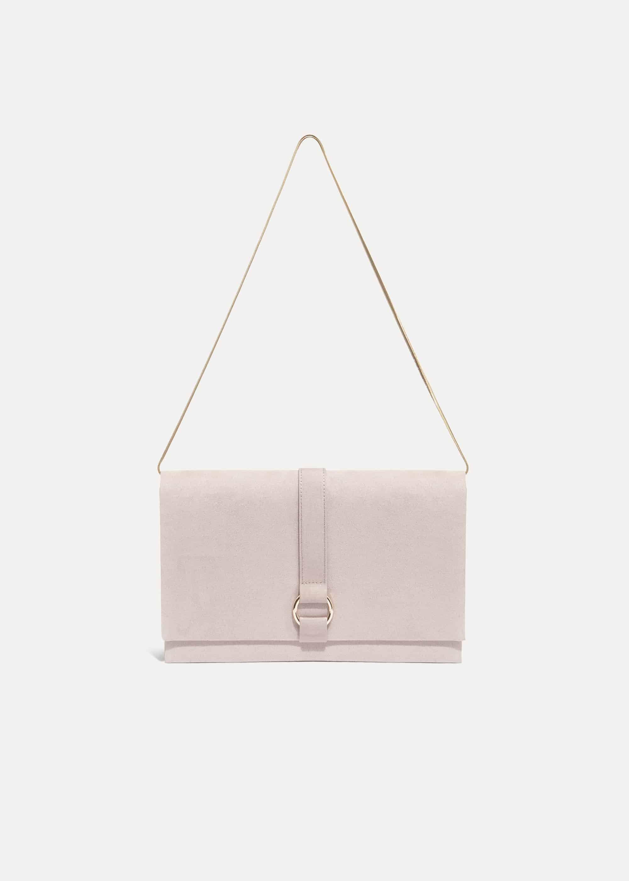 Giselle Grosgrain Trim Clutch