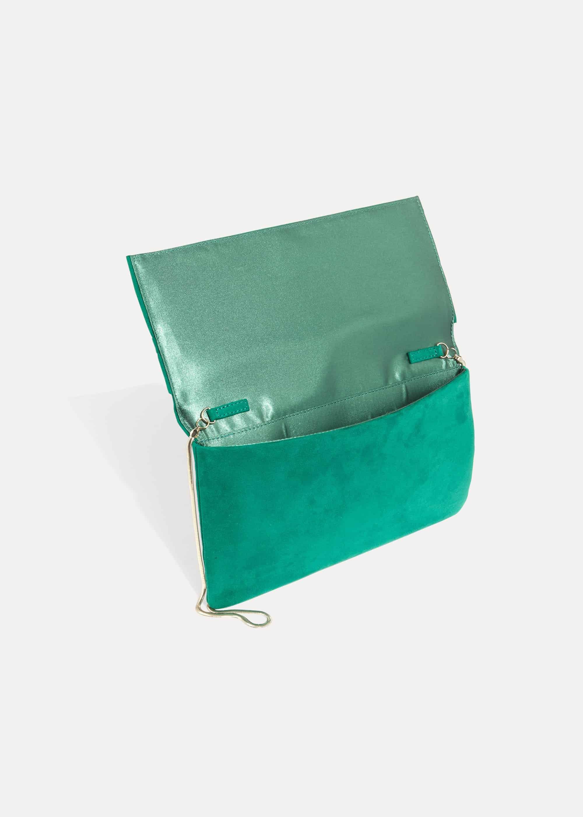 Romy Ruffle Clutch Bag