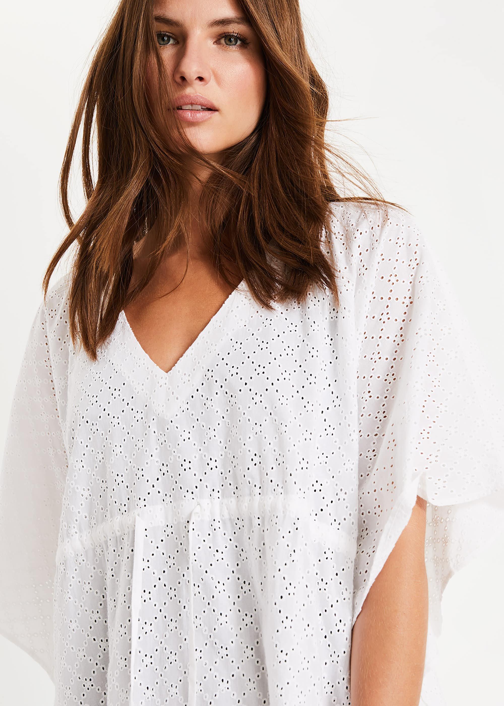 Saskia Cutwork Kaftan