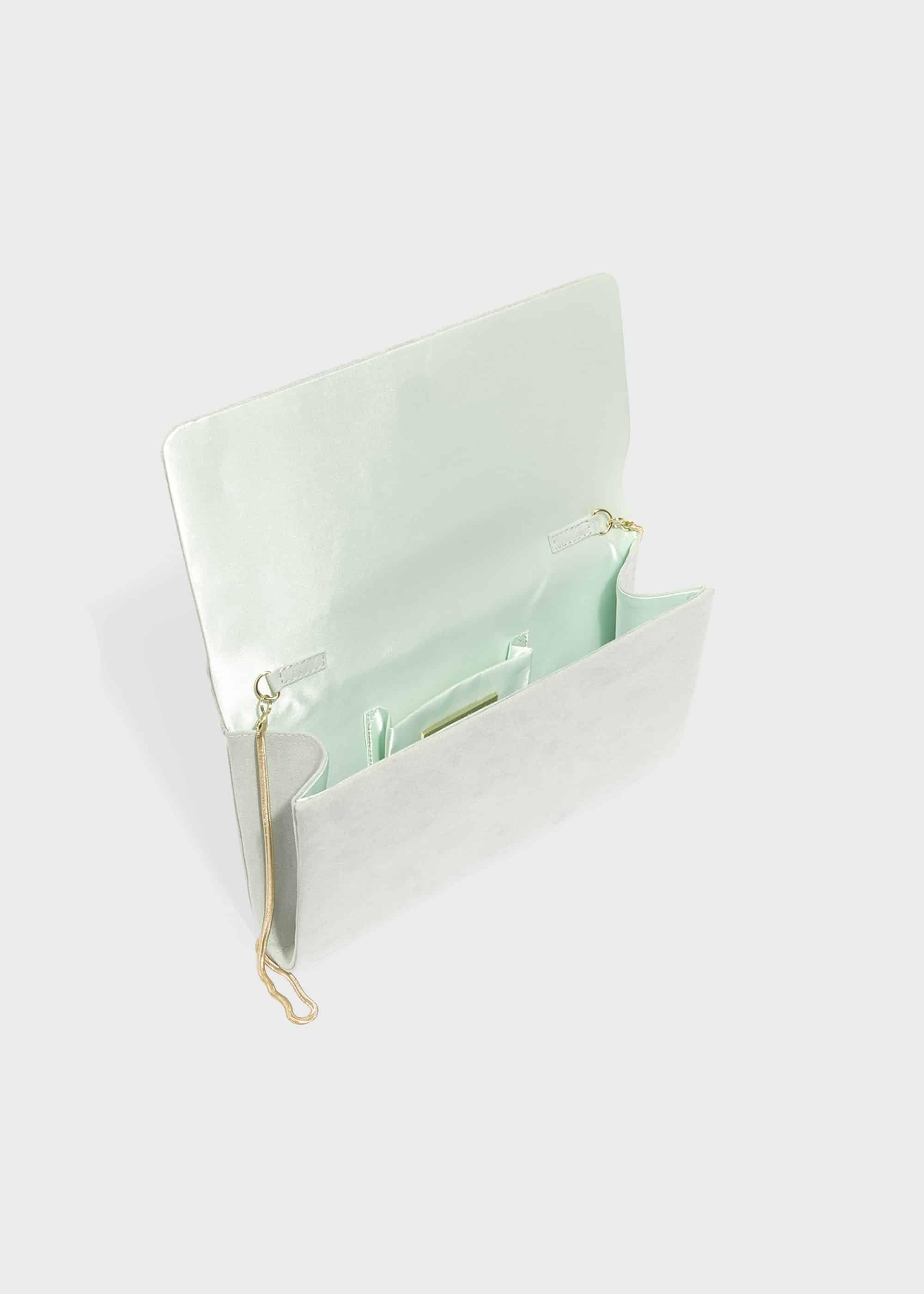 Faye Foldover Clutch Bag