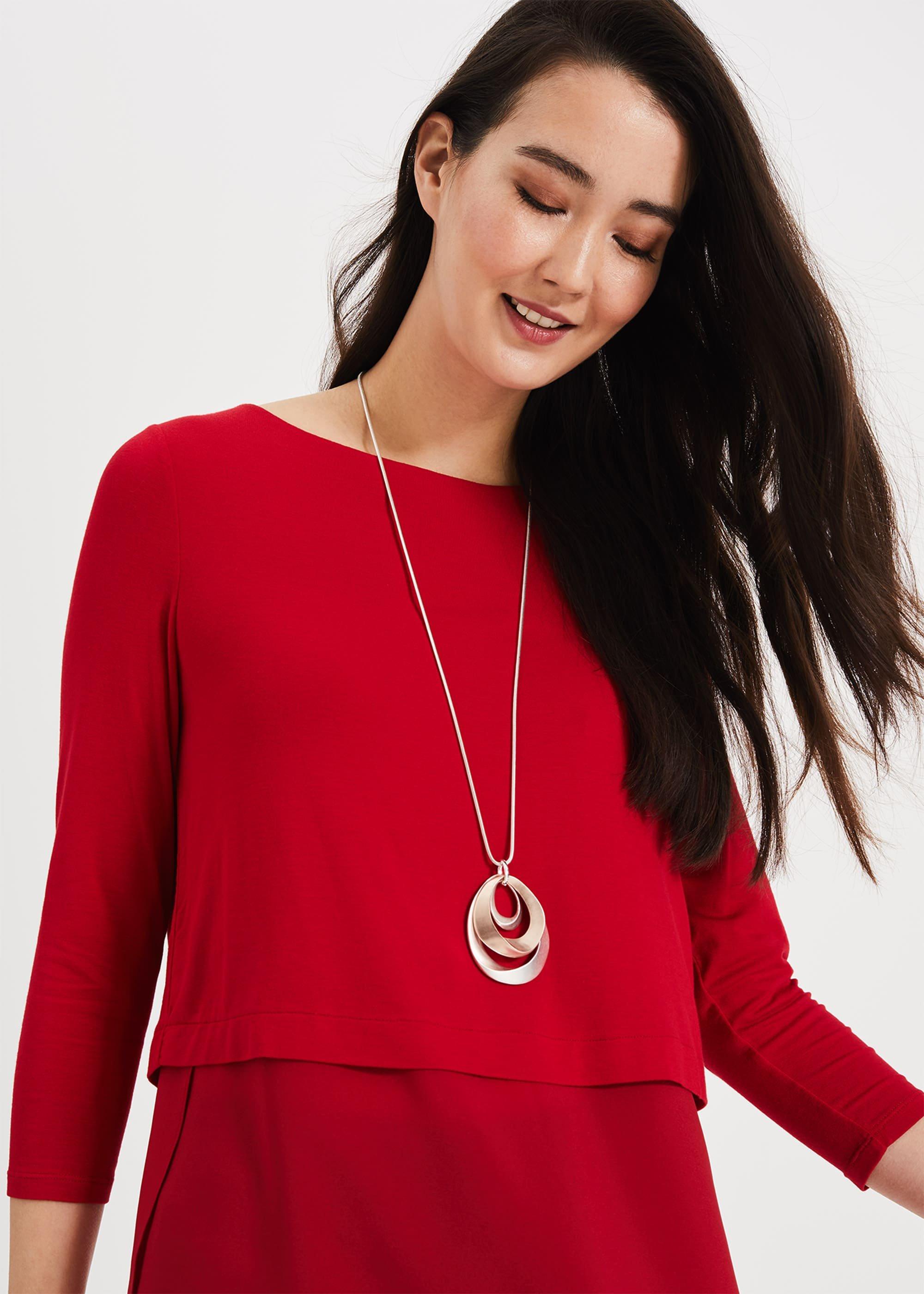 Molly Mixed Ring Necklace