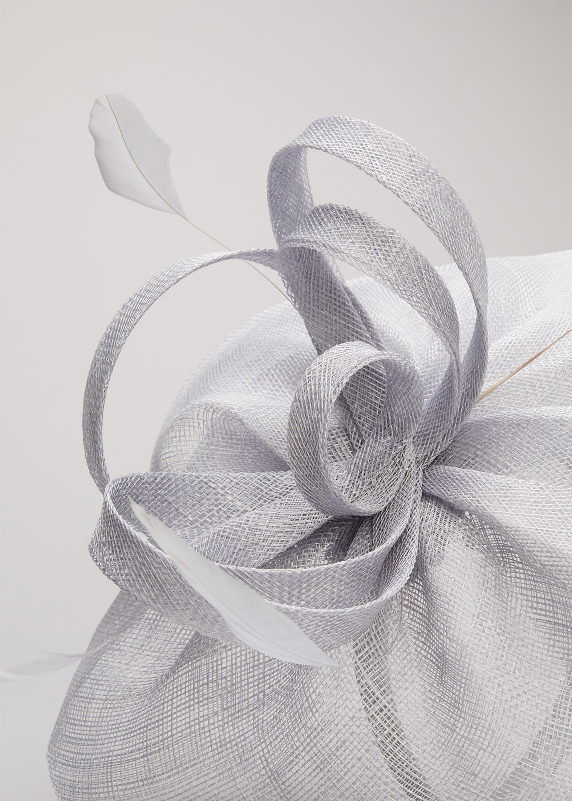 Ruby Flower Fascinator