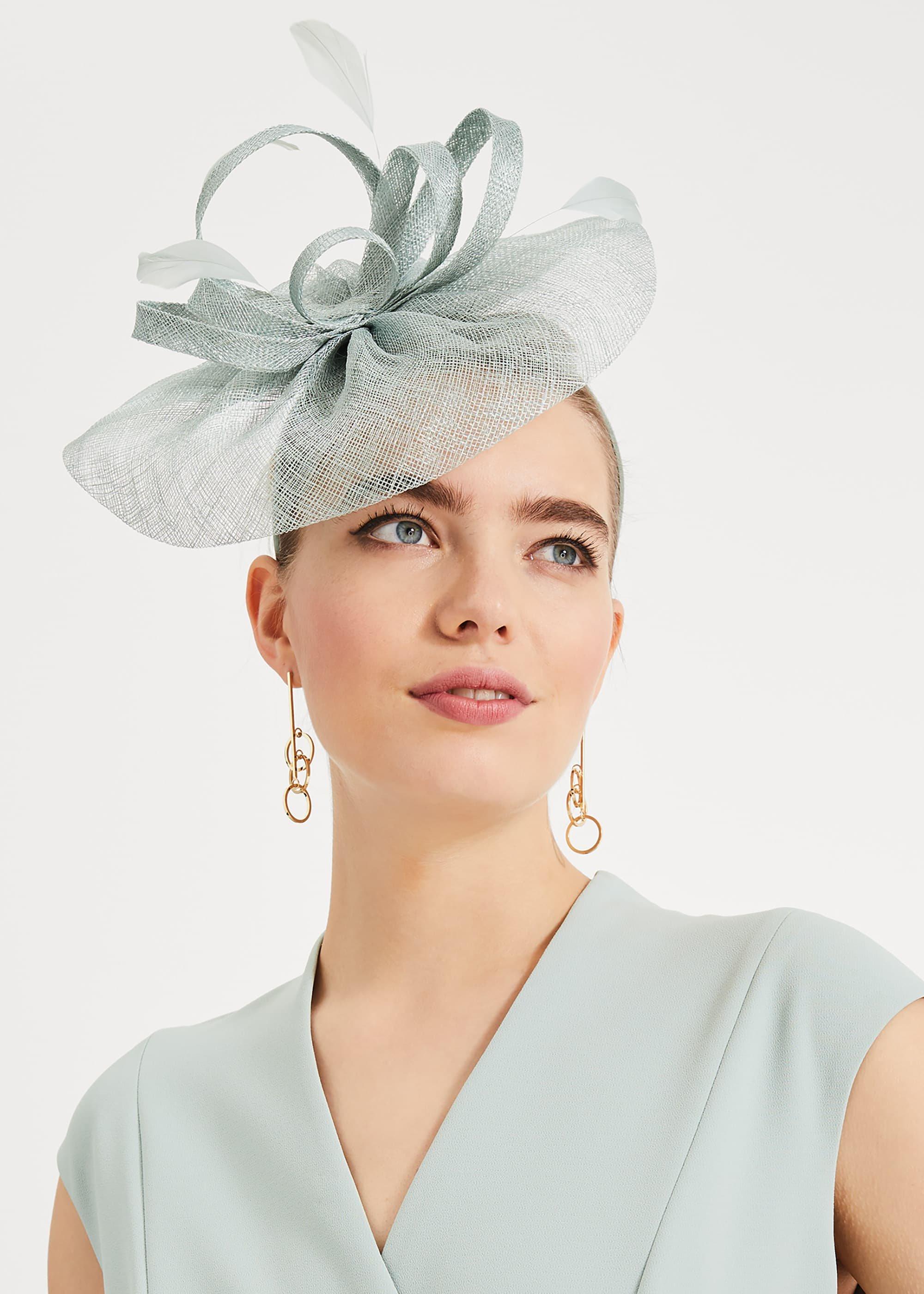 Ruby Flower Fascinator