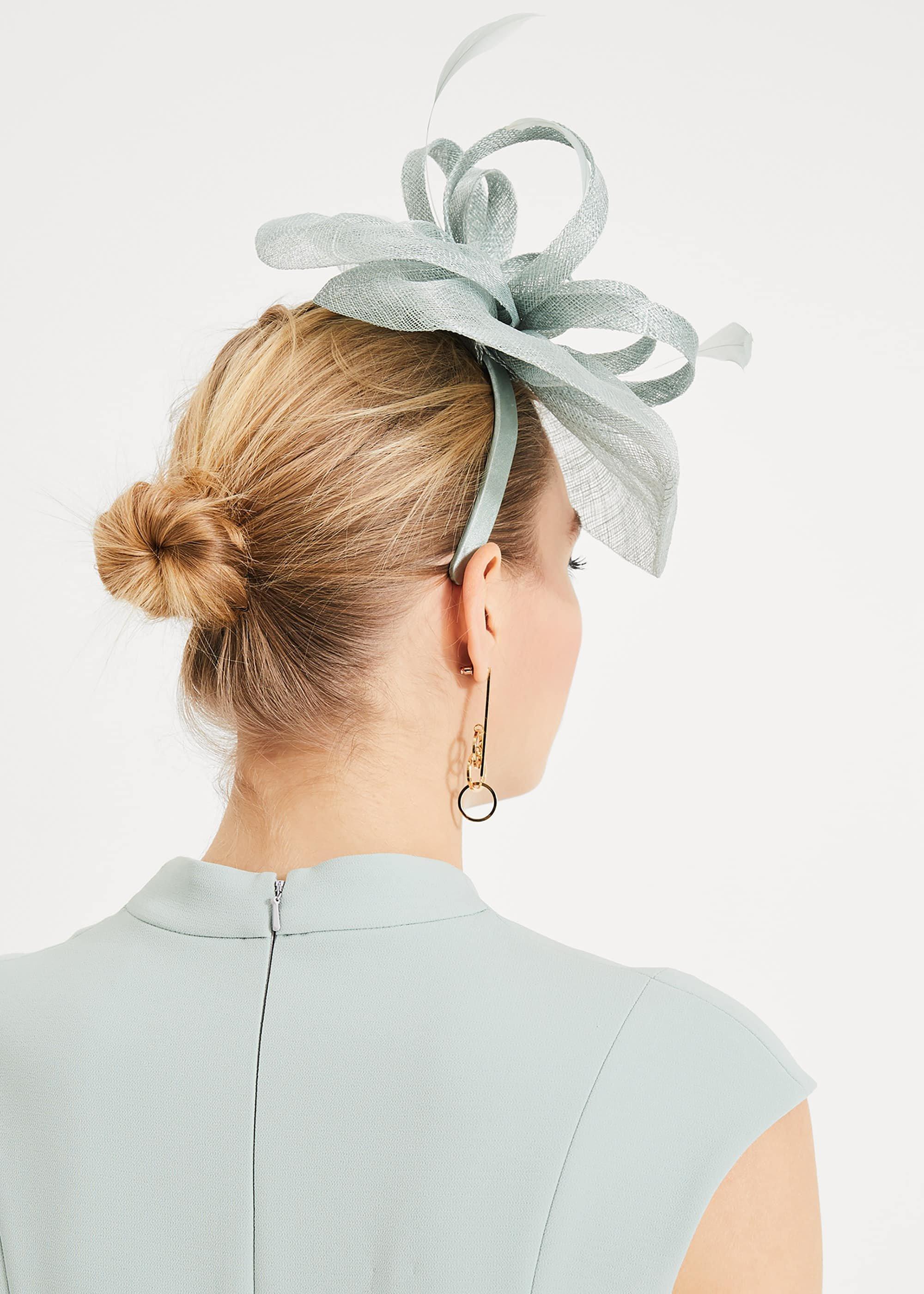 Ruby Flower Fascinator