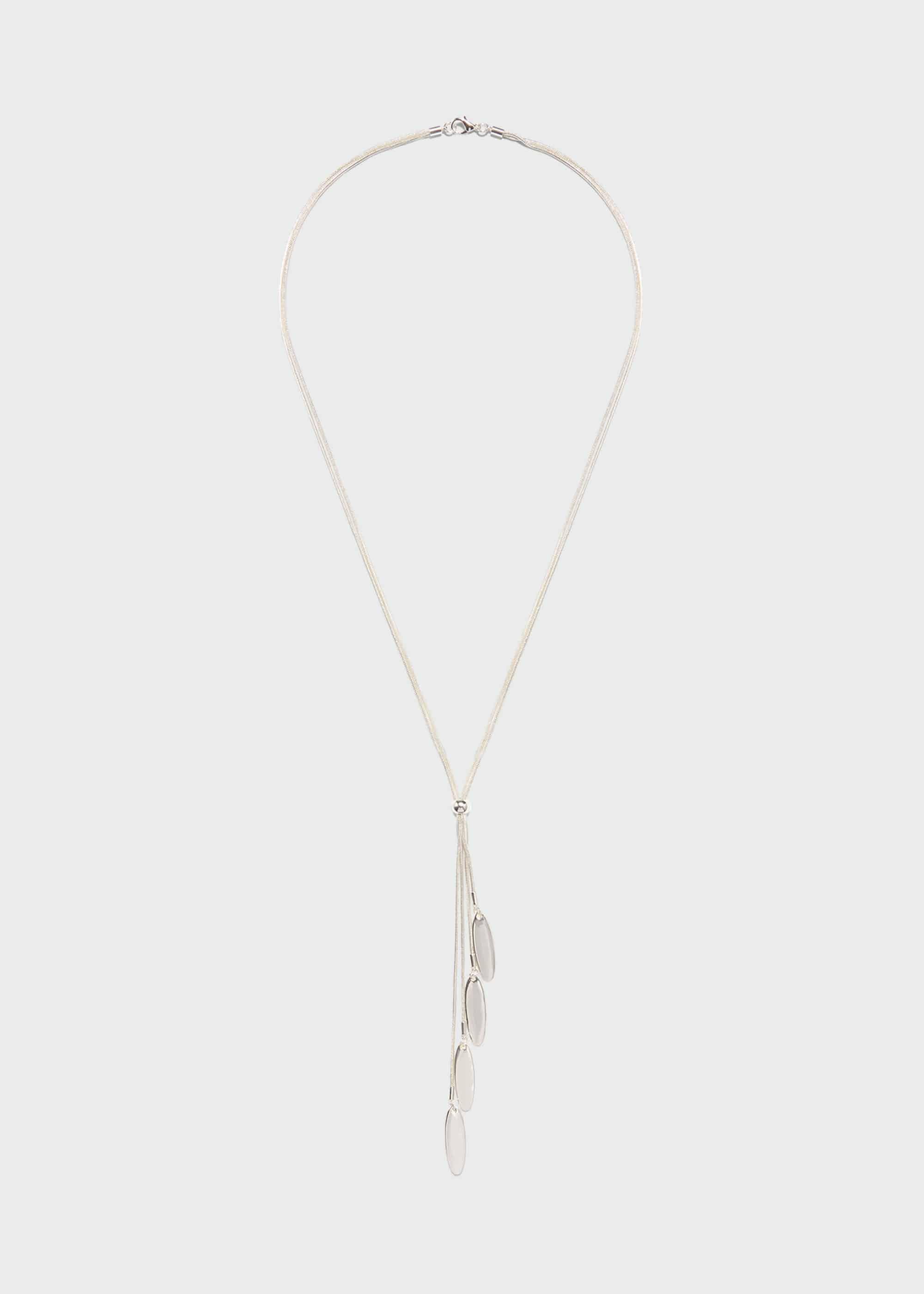 Chelsey Oval Trim Necklace