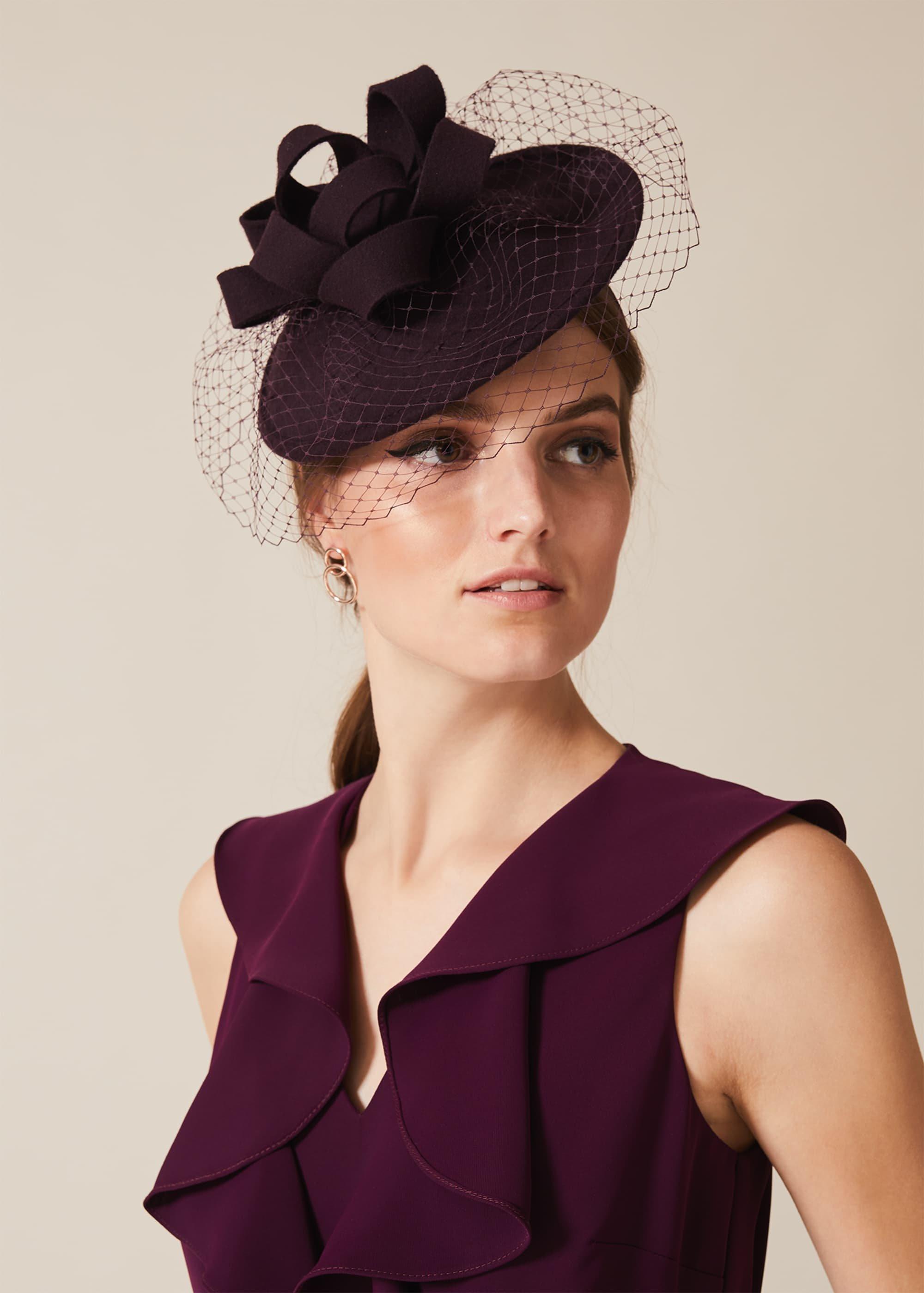 Lucia Felt Disc Fascinator