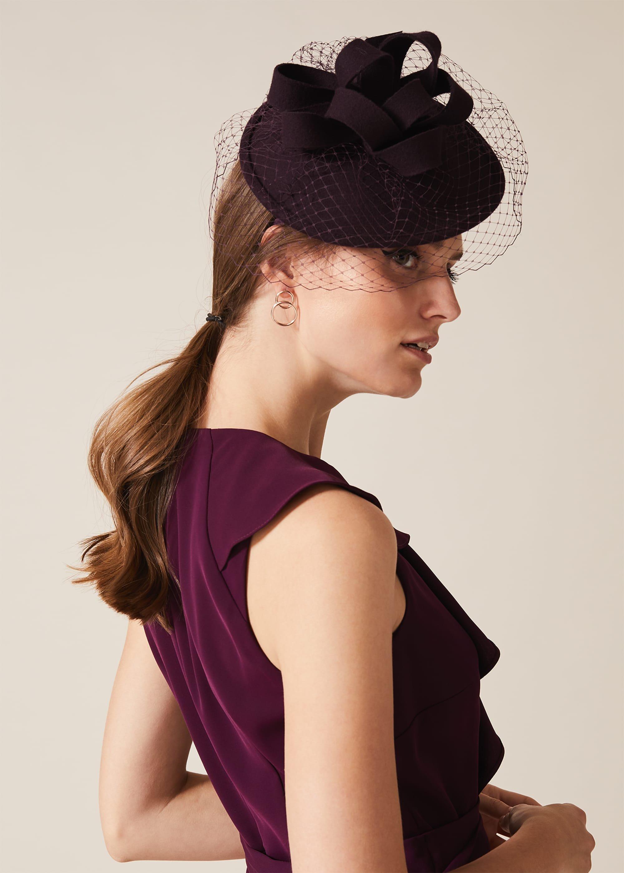 Lucia Felt Disc Fascinator