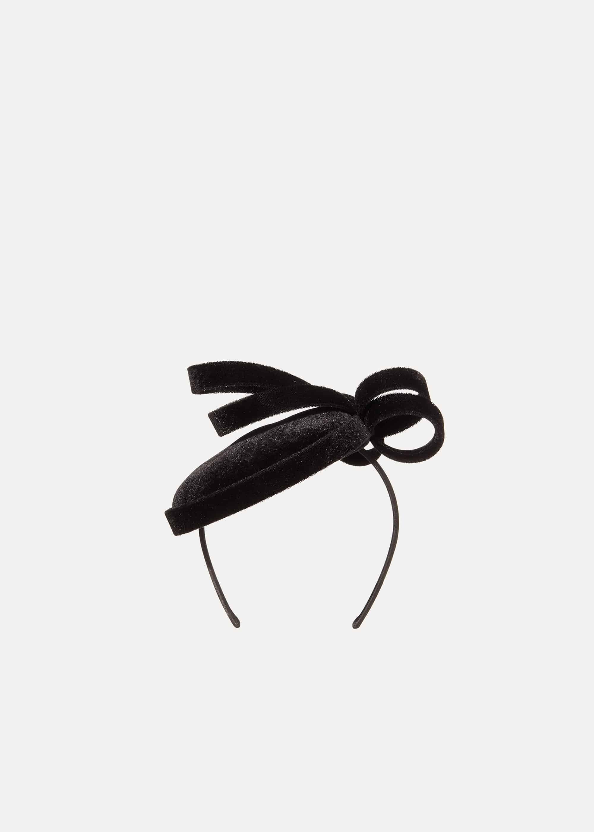 Thelma Velvet Pillbox Fascinator