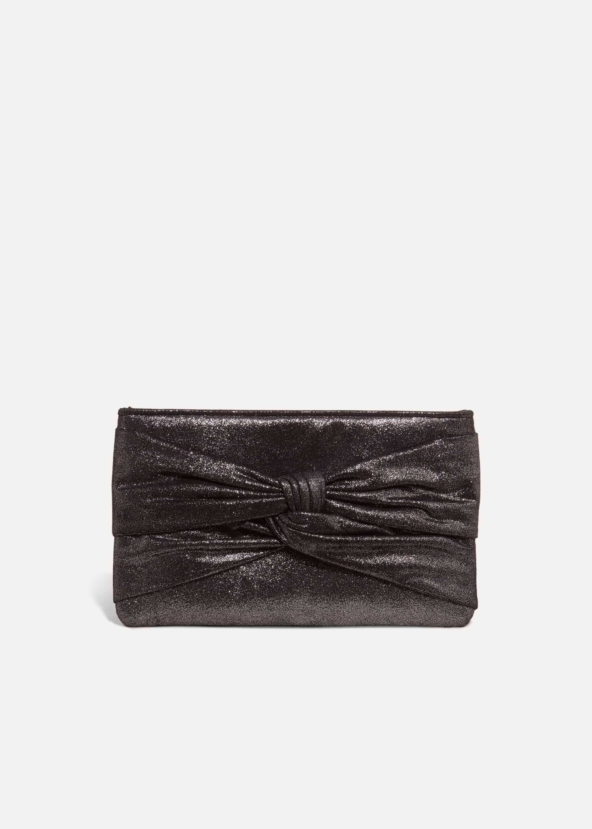 Keri Metallic Clutch Bag