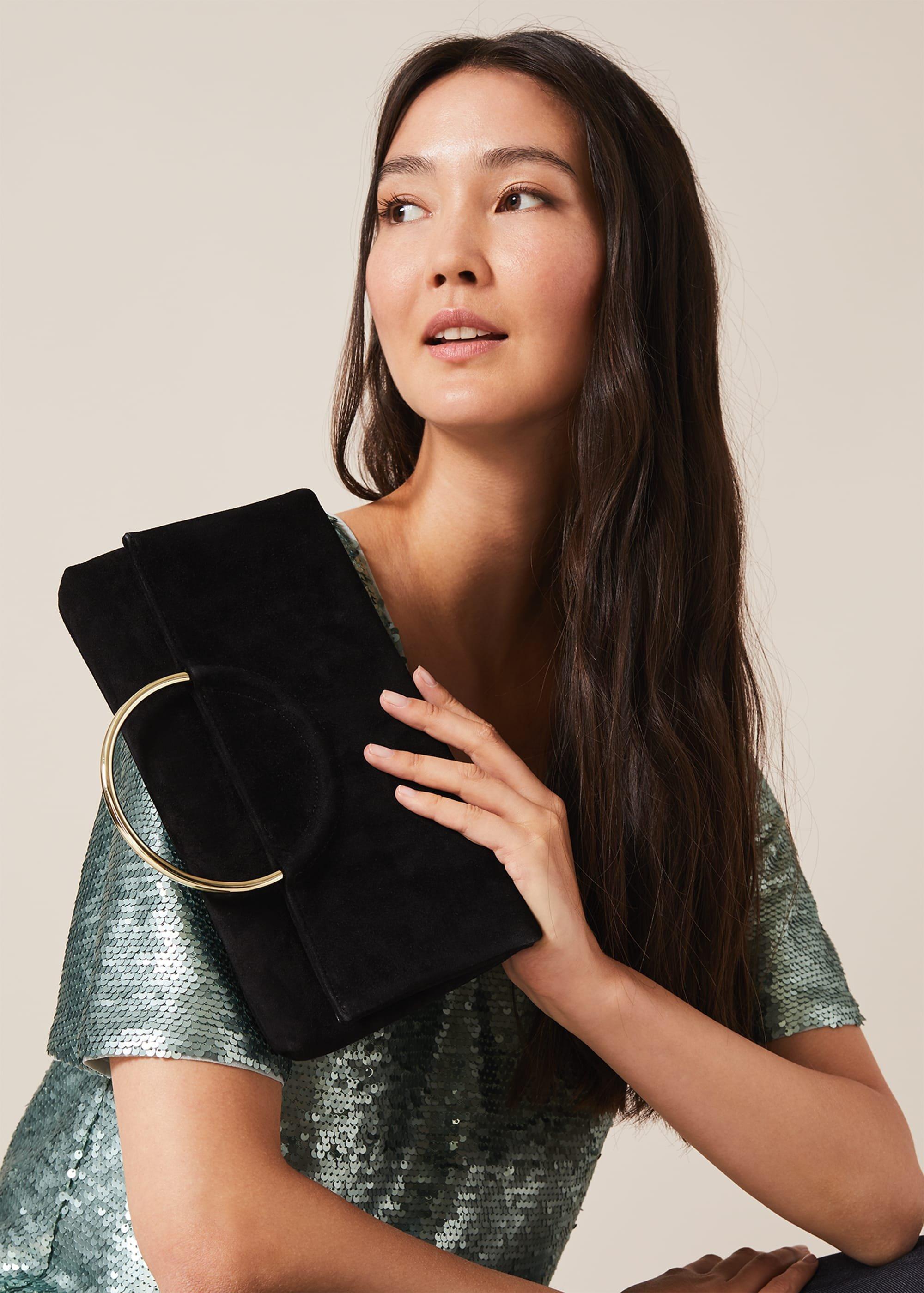 Emma Ring Handle Clutch