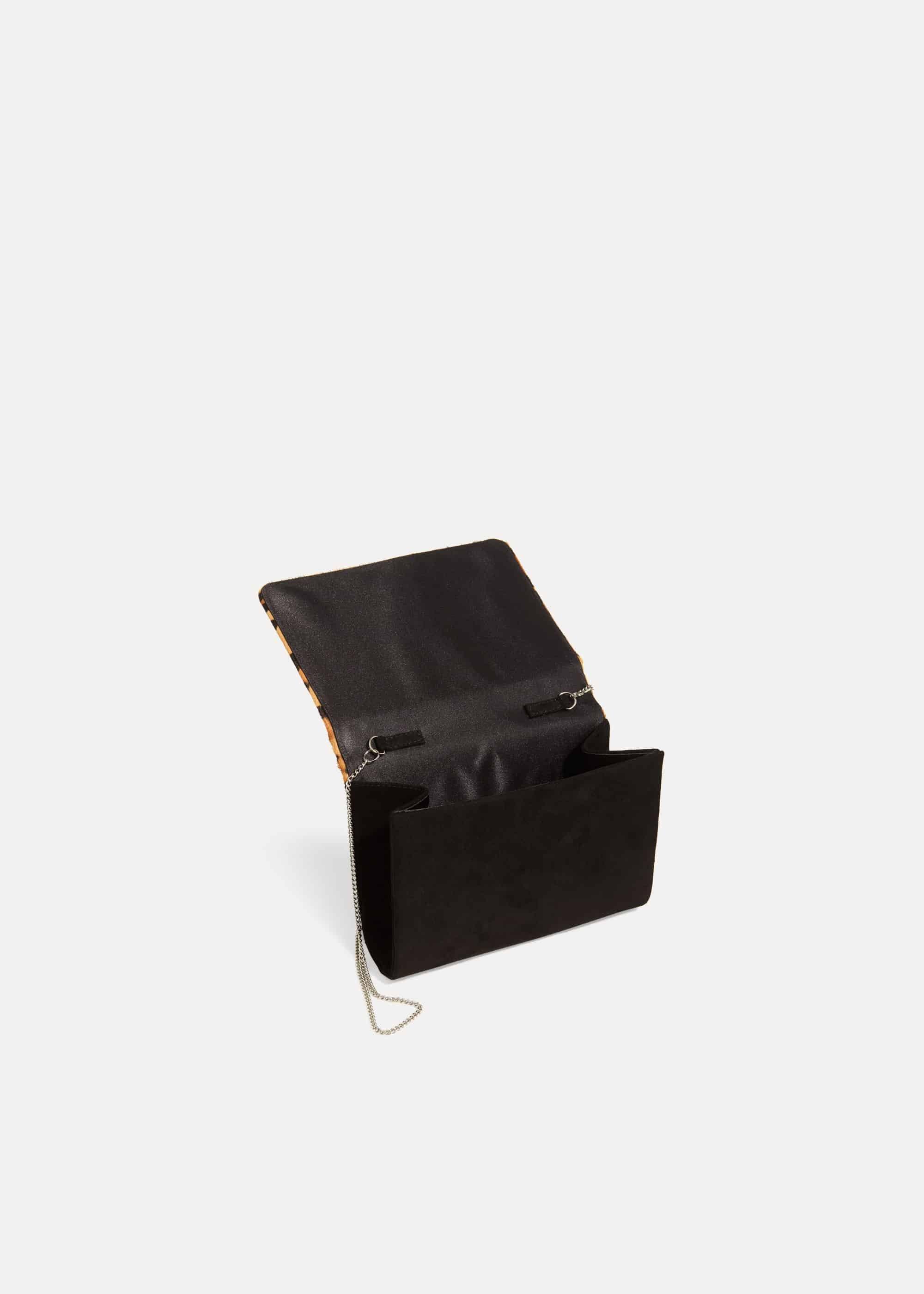 Lo Leopard Print Clutch