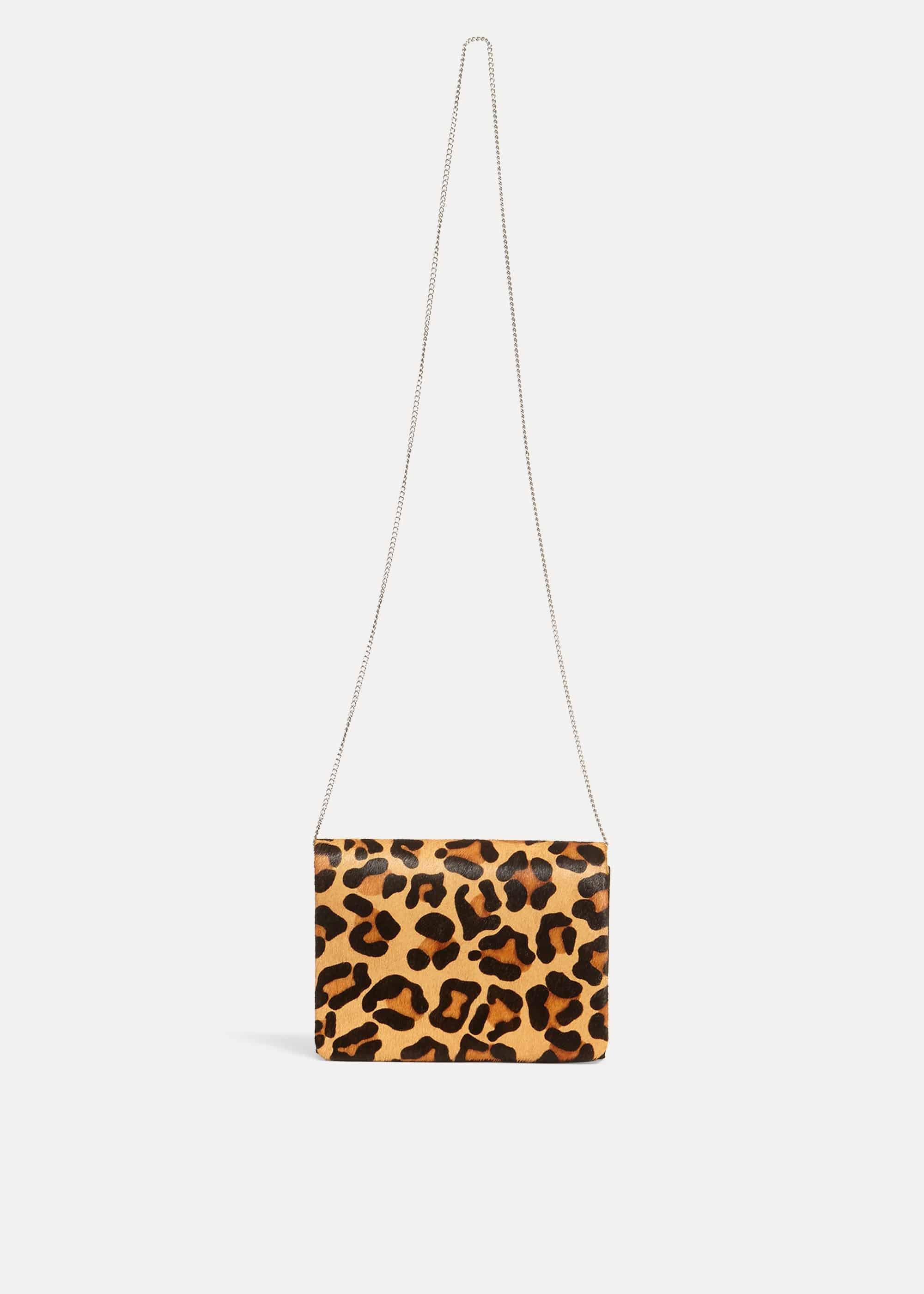 Lo Leopard Print Clutch