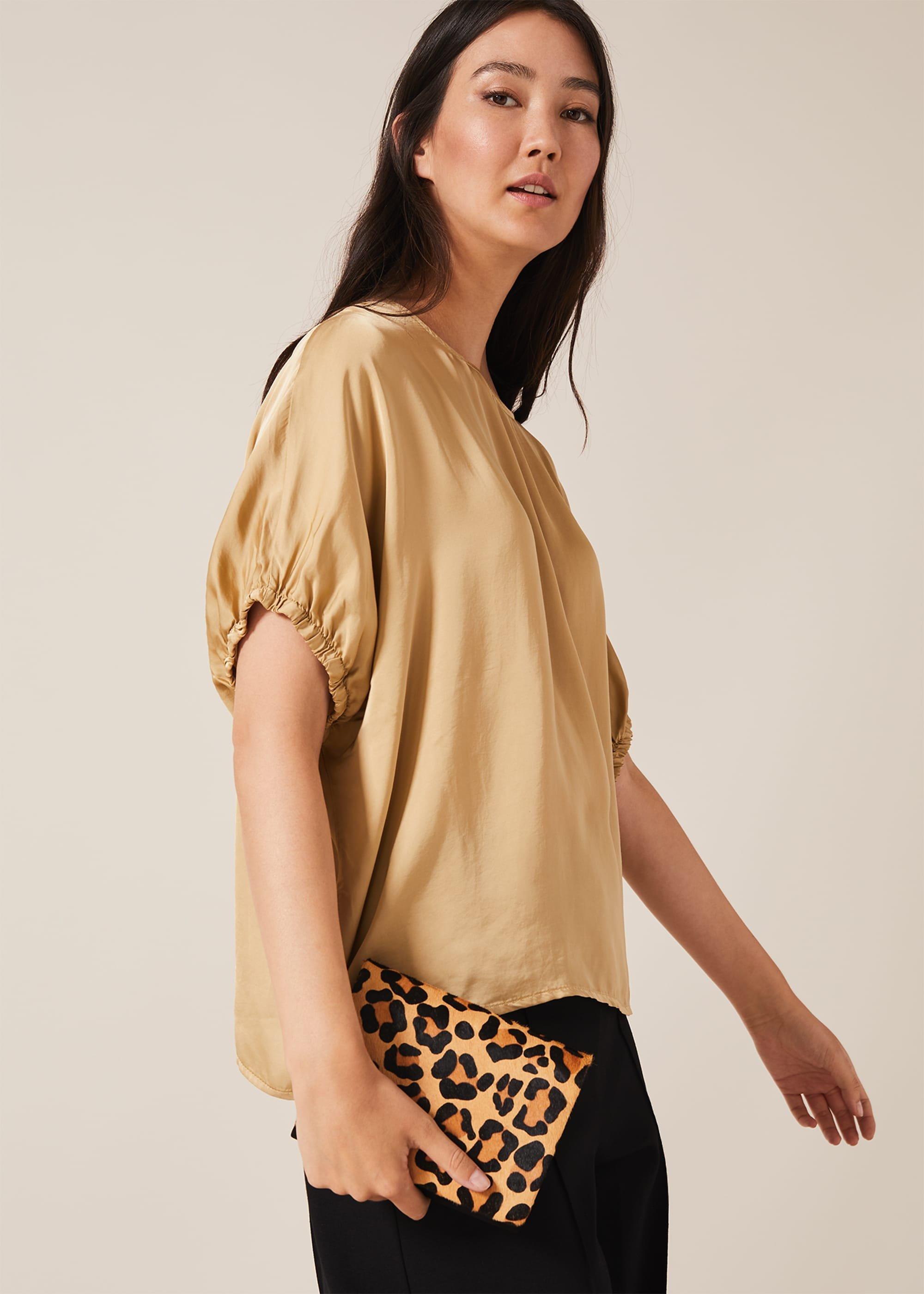 Lo Leopard Print Clutch