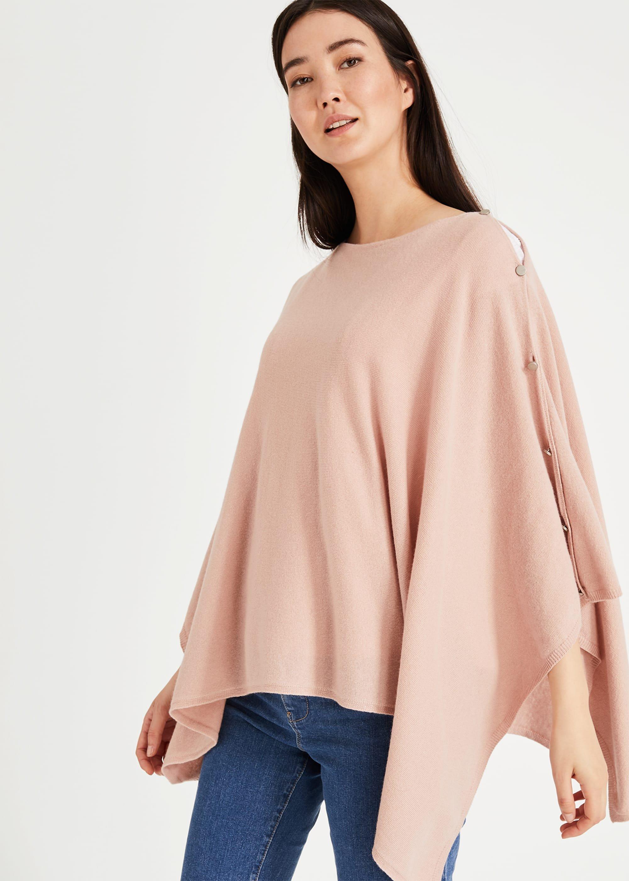 Noa Cashmere Blend Poncho