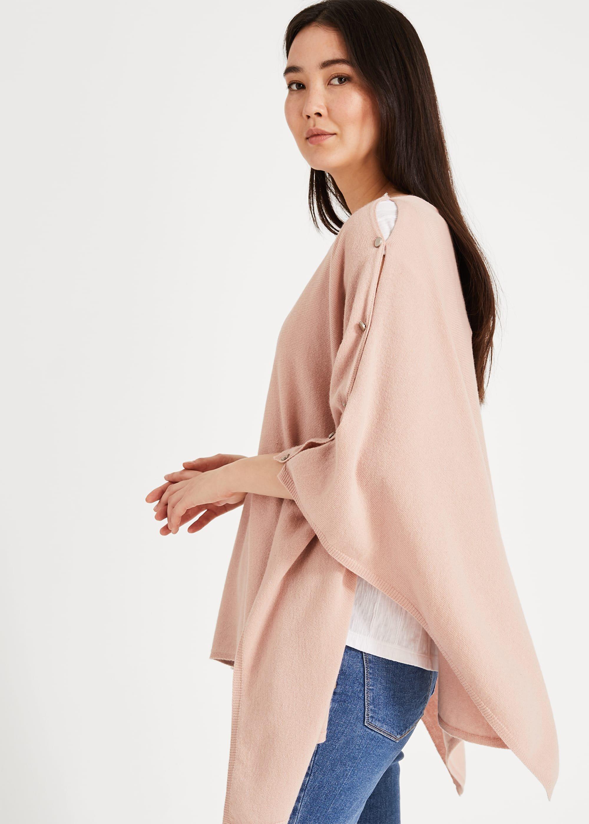 Noa Cashmere Blend Poncho