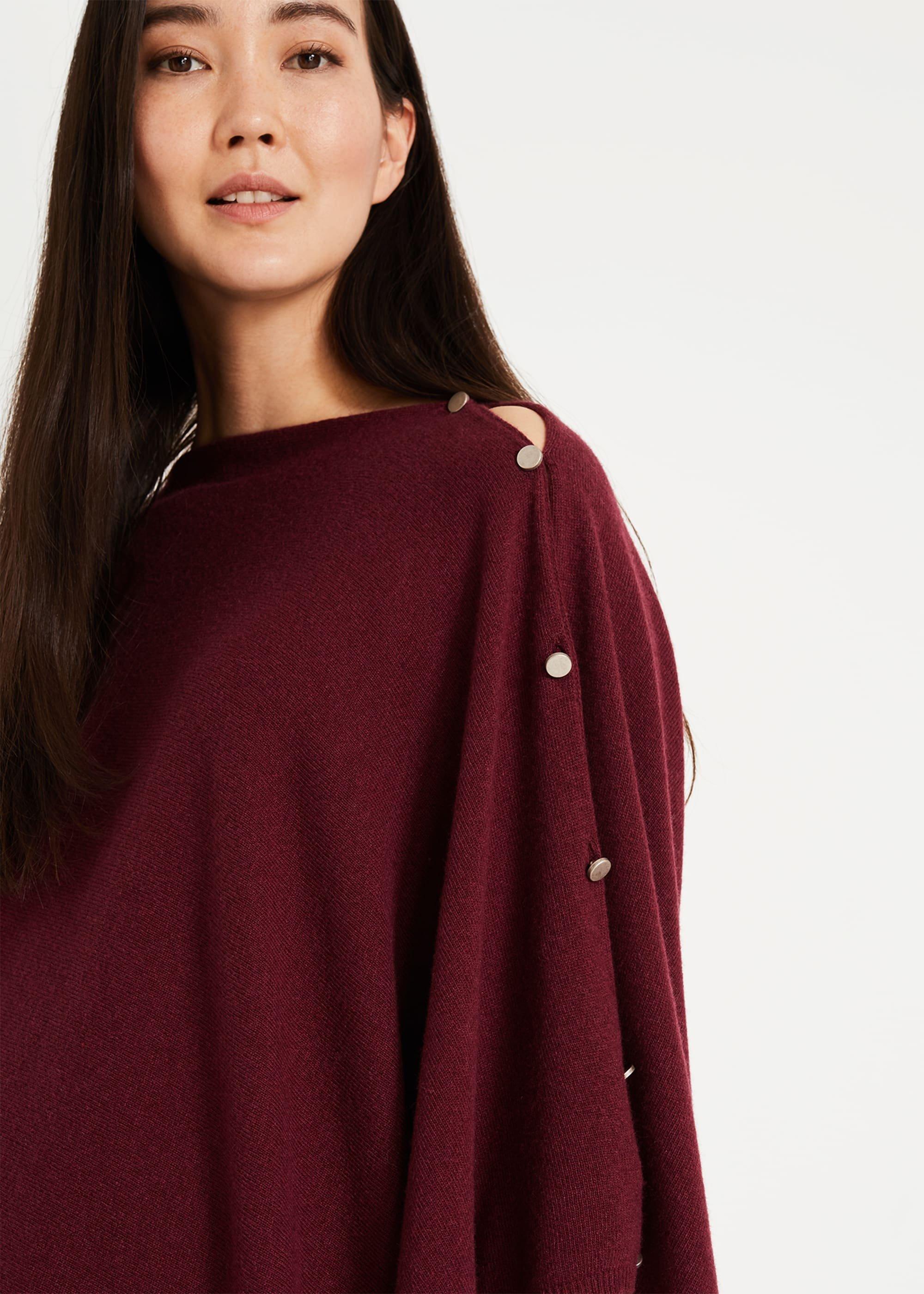 Noa Cashmere Blend Poncho