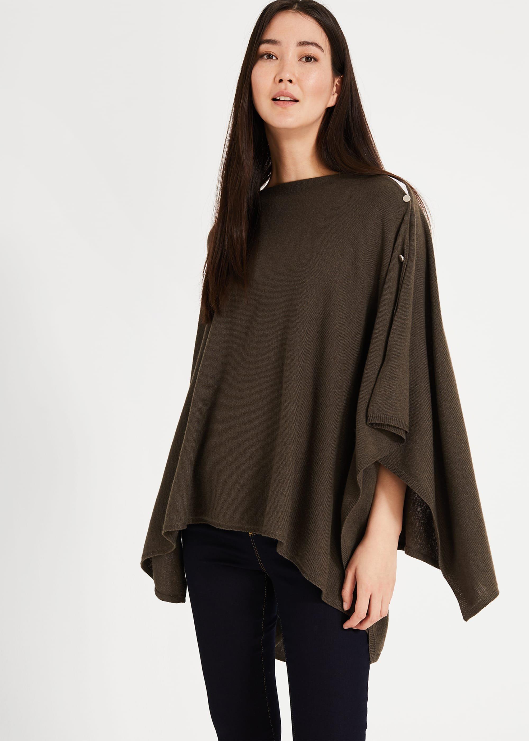 Noa Cashmere Blend Poncho