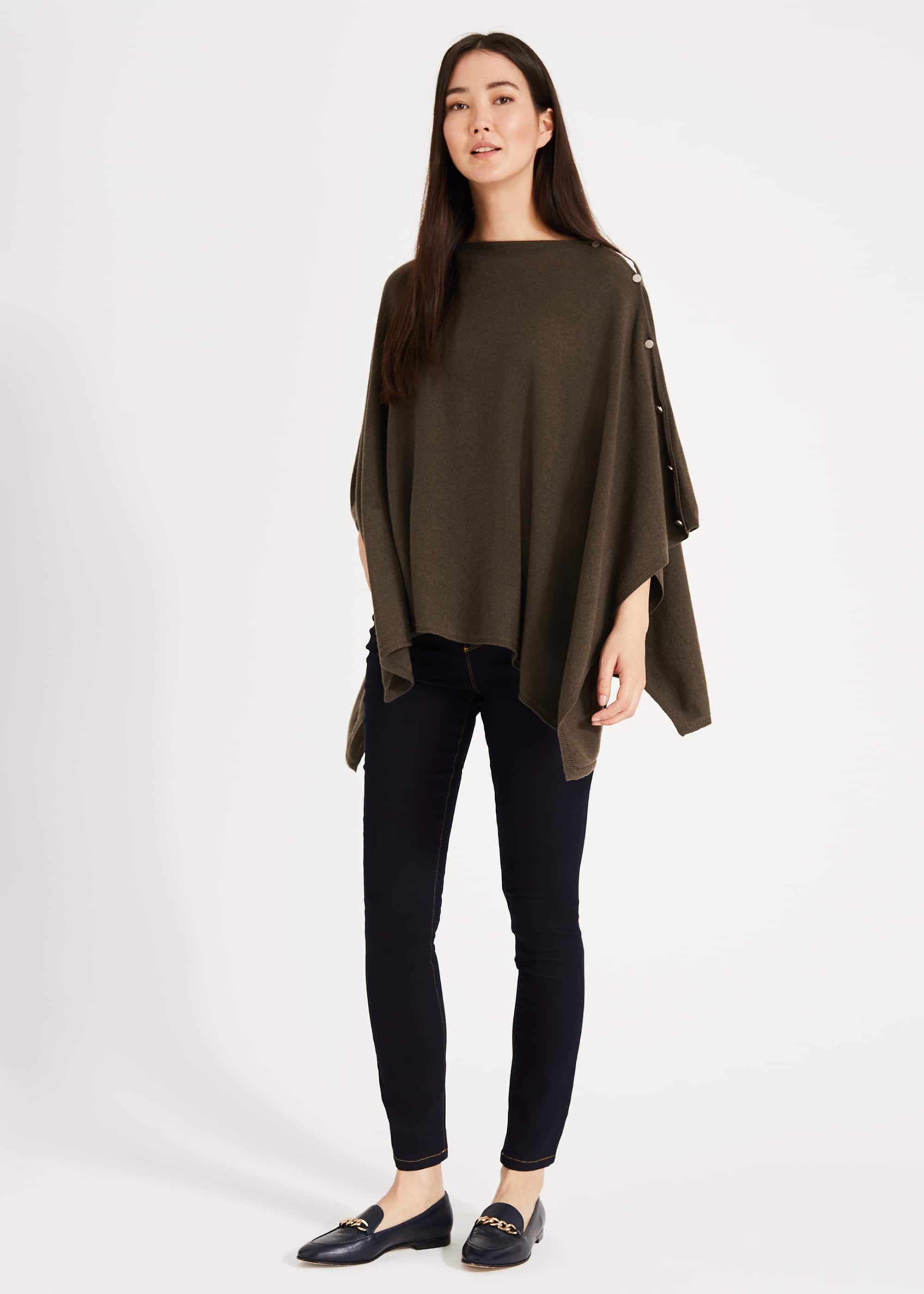 Noa Cashmere Blend Poncho