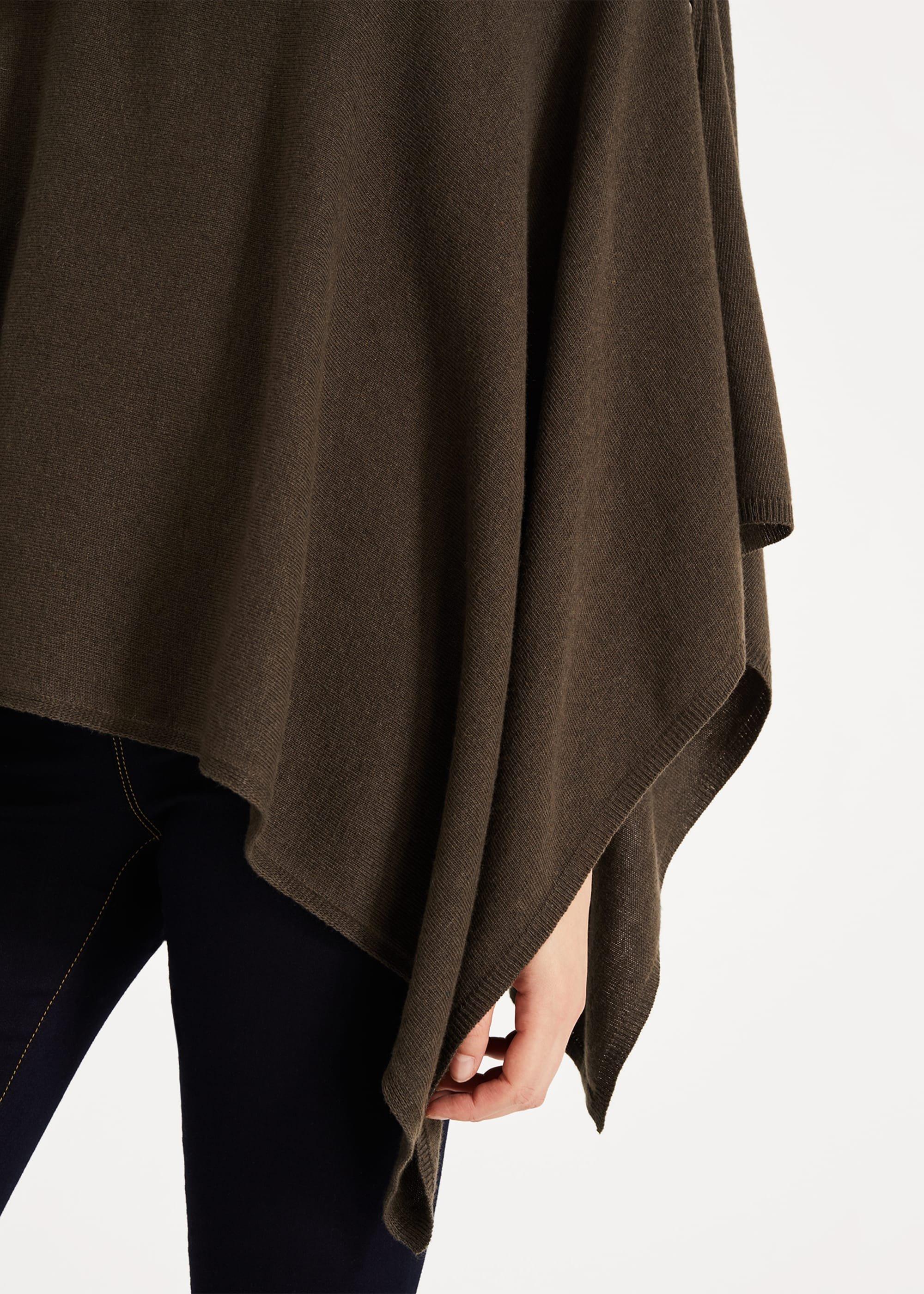 Noa Cashmere Blend Poncho